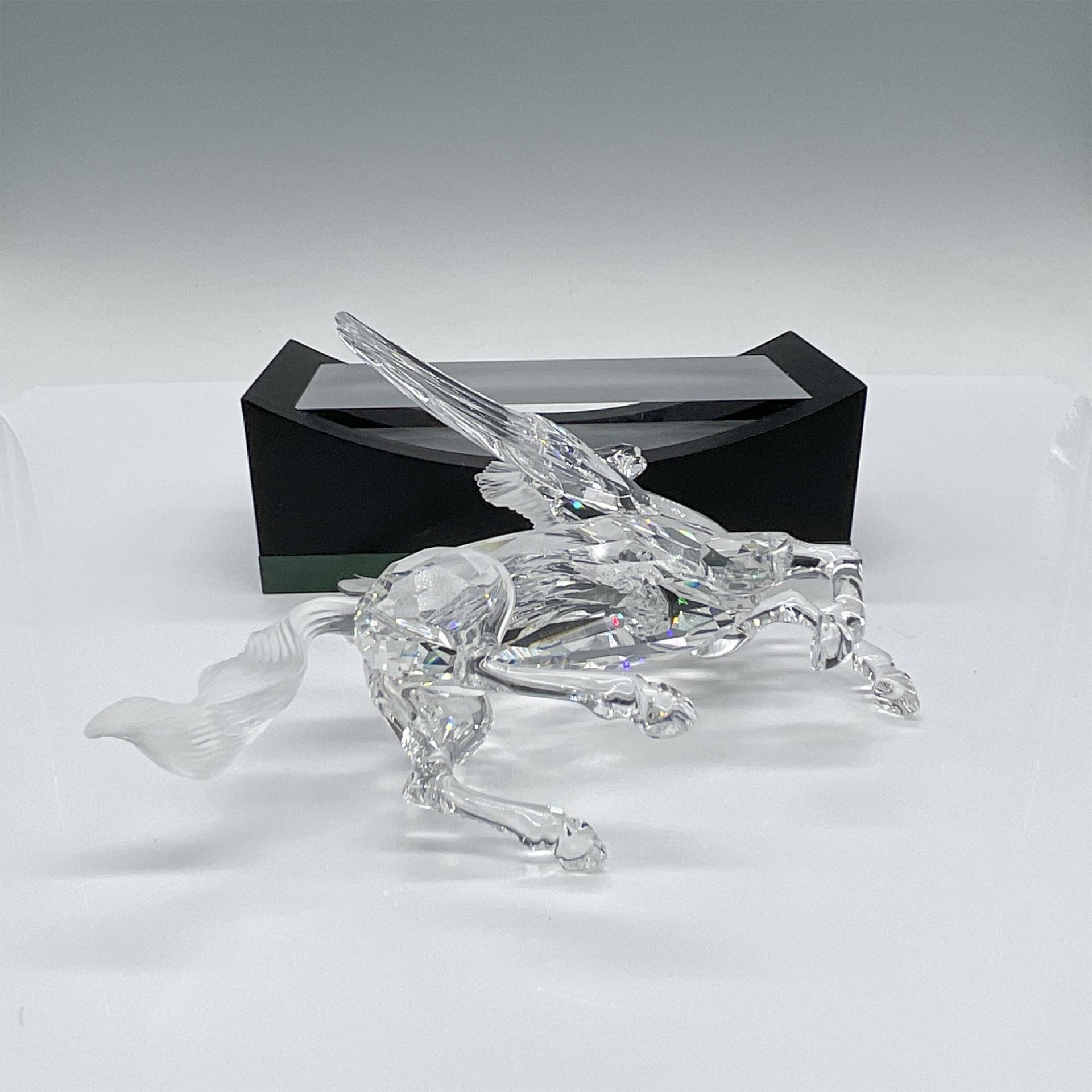 Swarovski Crystal Figurine, Pegasus with Base and Plaque - Bild 3 aus 6