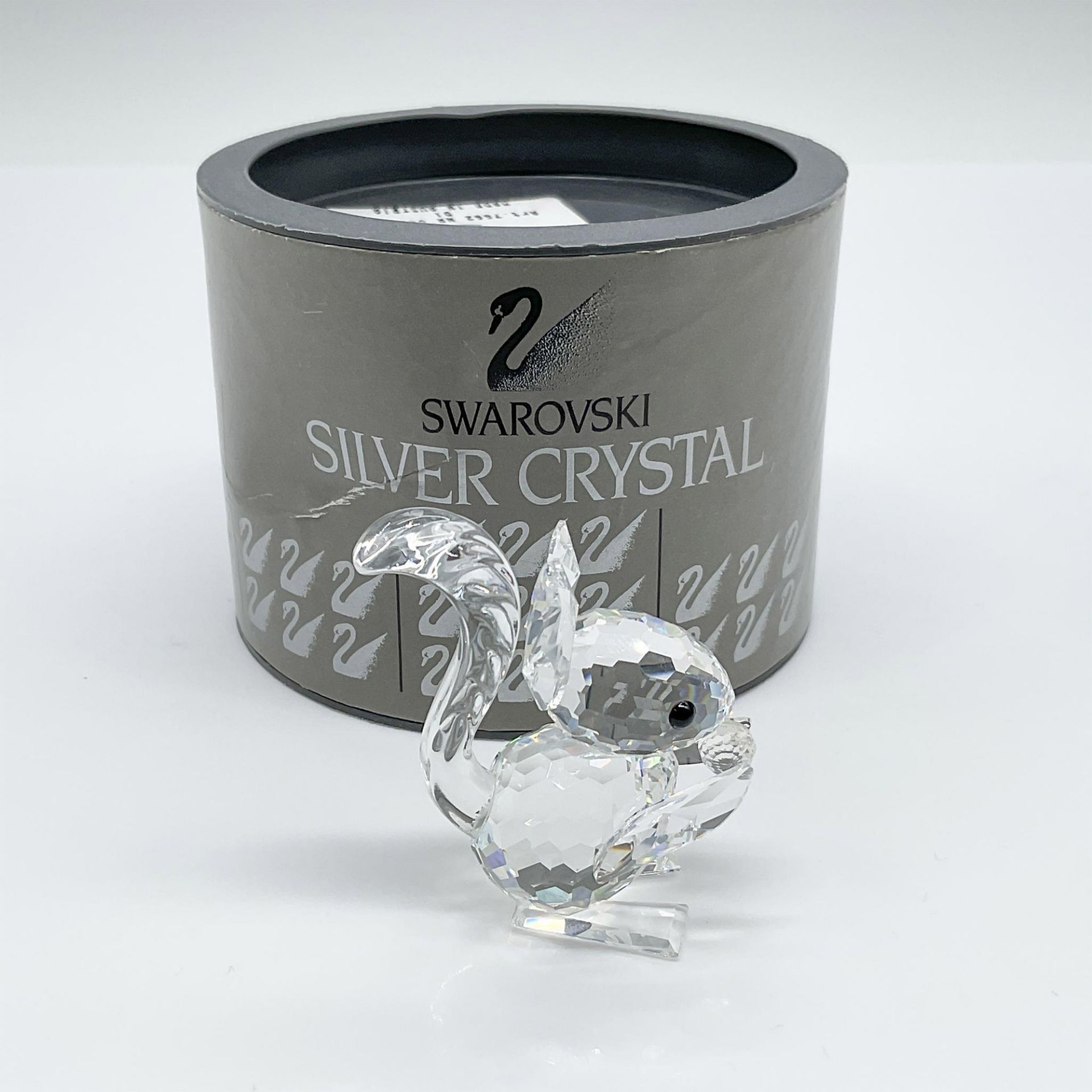Swarovski Silver Crystal Figurine, Squirrel Long Ears - Image 4 of 4