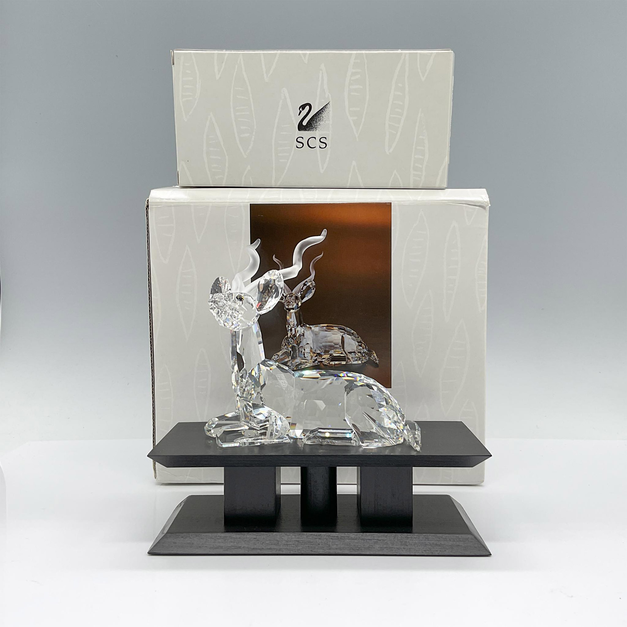 Swarovski Crystal Figurine, Annual Edition Kudu + Base - Image 4 of 4