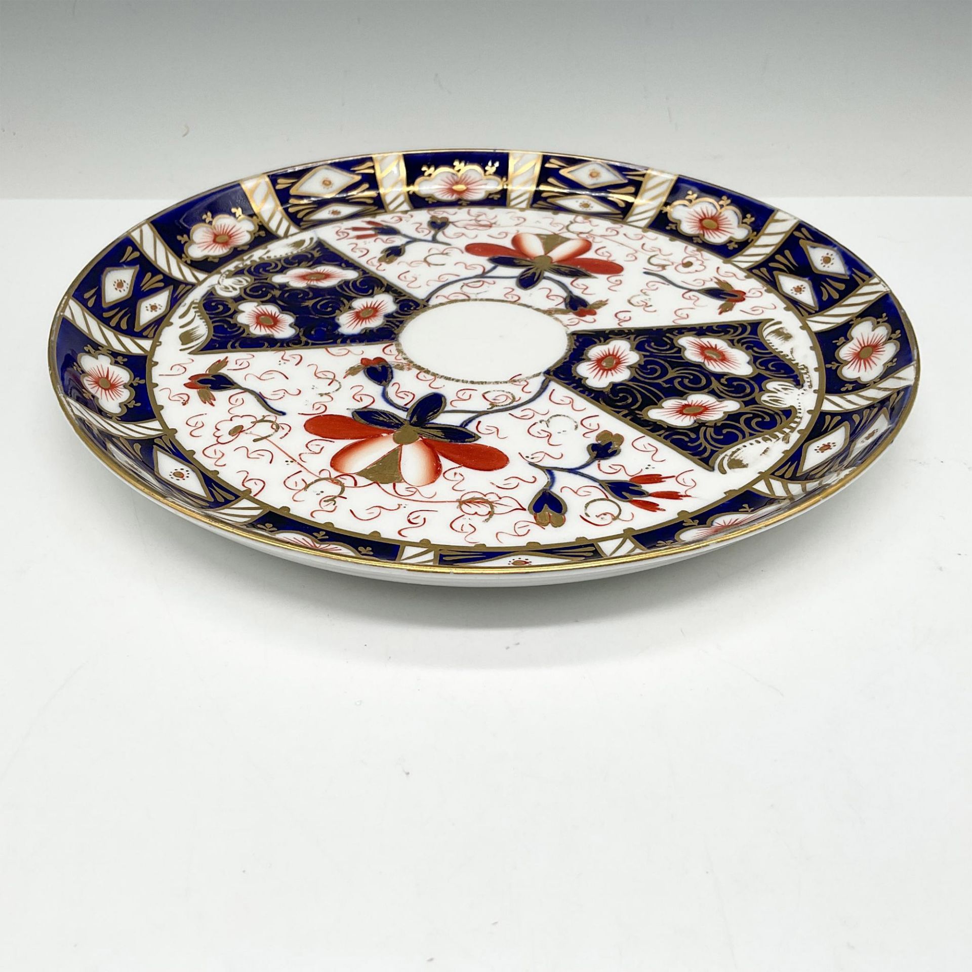 Royal Crown Derby Porcelain Serving Plate, Imari - Bild 3 aus 7