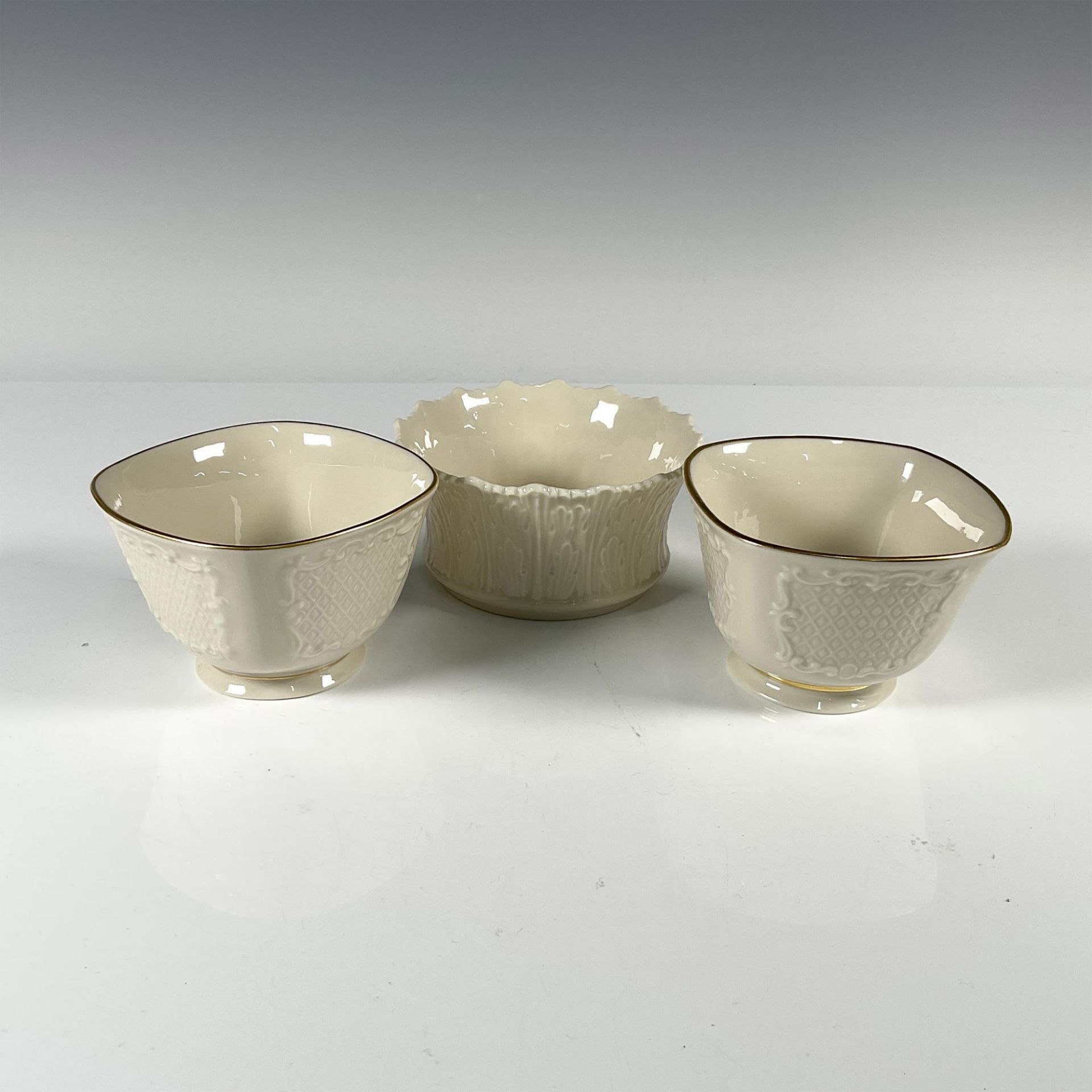 3pc Lenox Decorative Bowls - Image 2 of 3