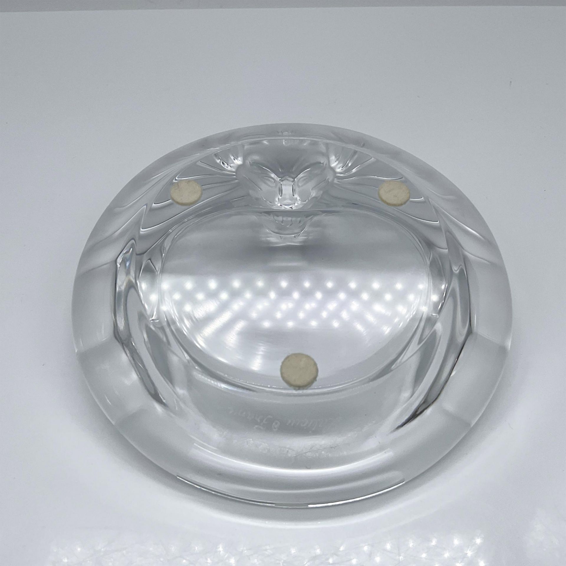 Lalique Crystal Tete de Lion Dish or Bowl - Bild 3 aus 3