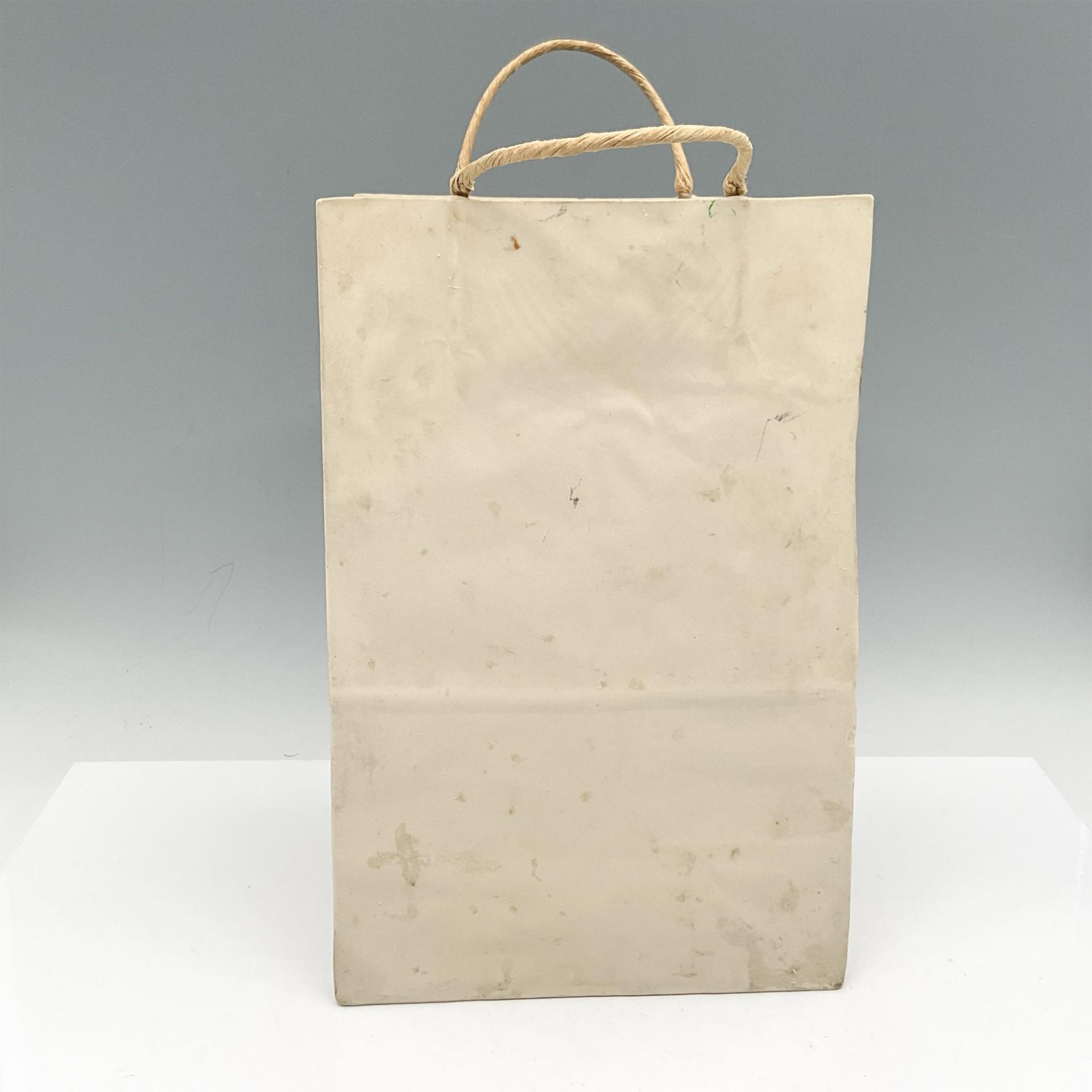 Michel Harvey Ceramic Sculpture, Shopping Bag