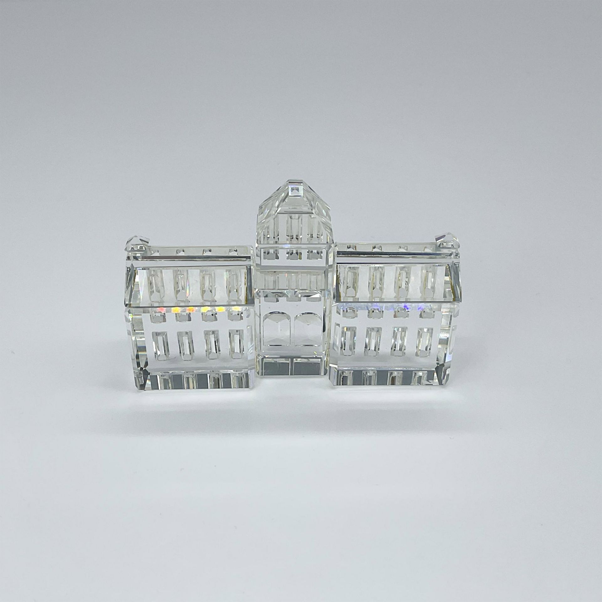 Swarovski Silver Crystal Figurine, City Town Hall - Image 2 of 4
