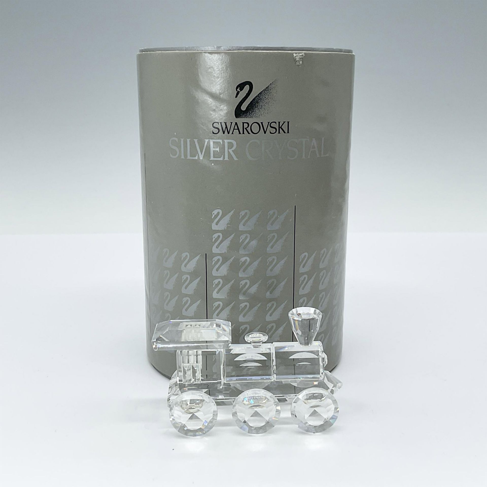 Swarovski Silver Crystal Figurine, Train Locomotive - Image 4 of 4