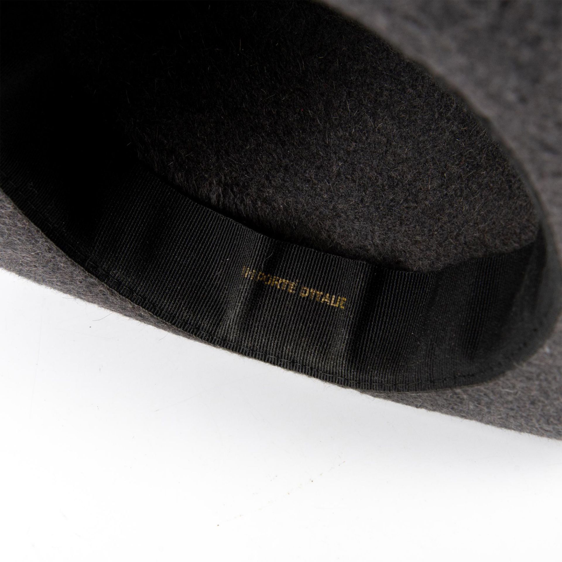 Chapeaux MOTSCH for Hermes, Paris, Merano Wool Grey Hat - Image 8 of 8