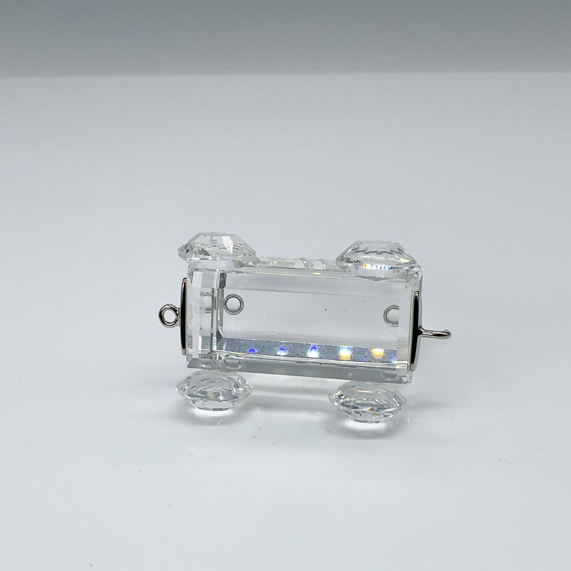 Swarovski Silver Crystal Figurine, Train Passenger Car - Image 3 of 4