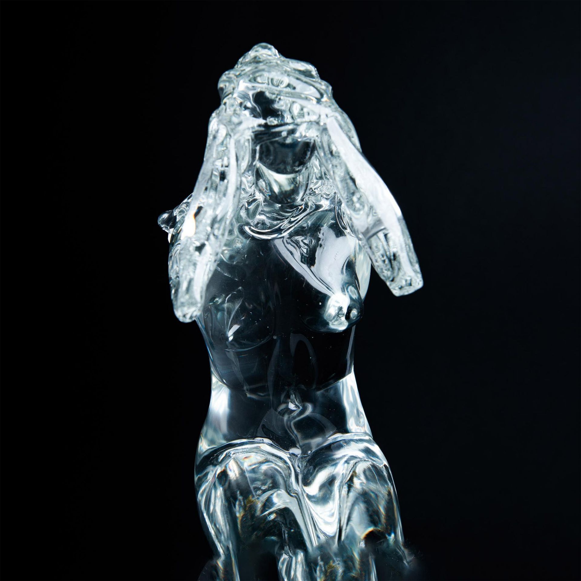 Murano Loredano Rosin Kneeling Woman Art Glass Sculpture - Bild 4 aus 6