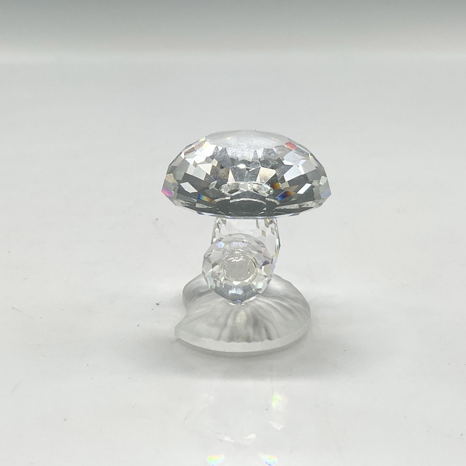 Swarovski Silver Crystal Figurines, Mushrooms - Image 2 of 4