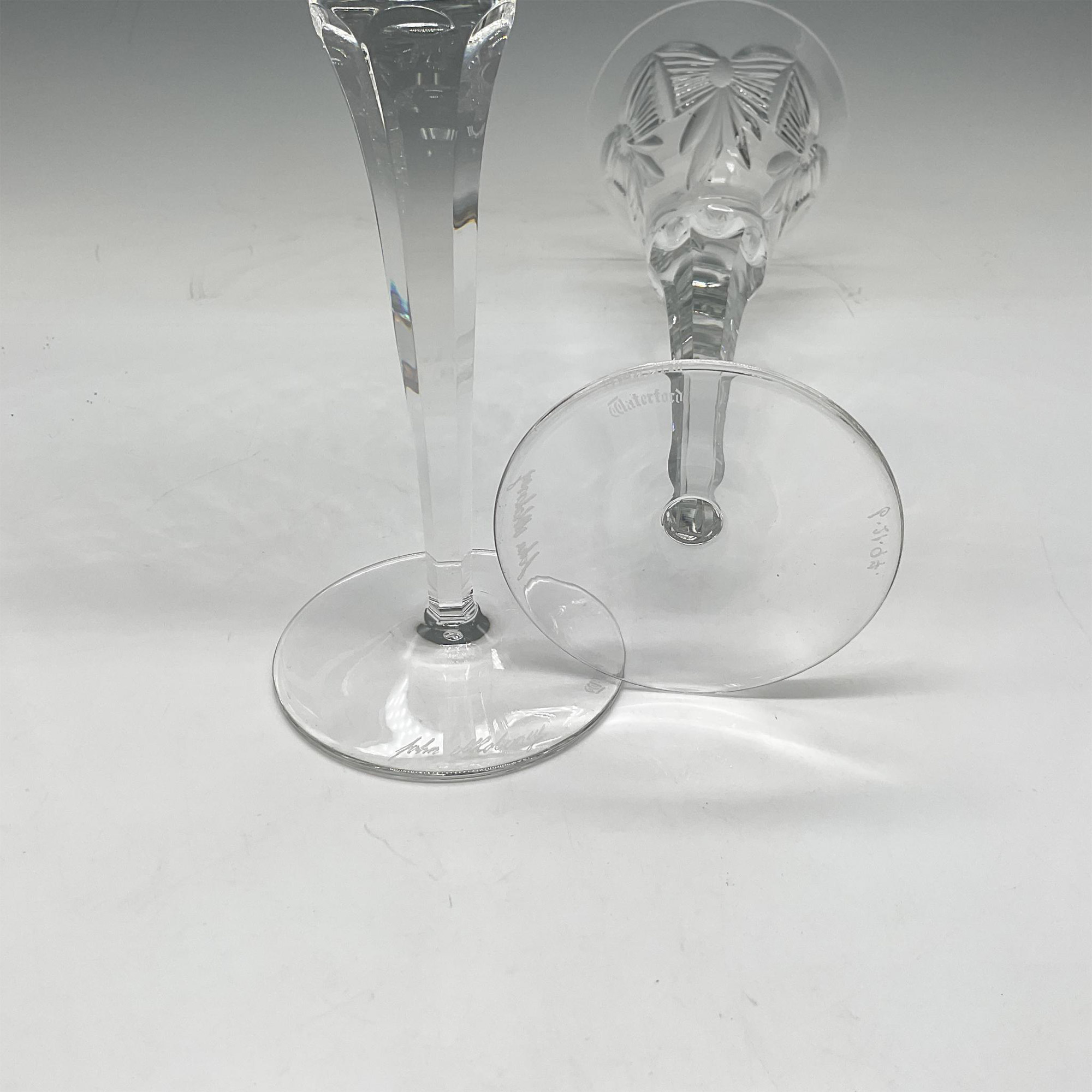 Pair of Waterford Crystal Champagne Flutes - Image 3 of 3