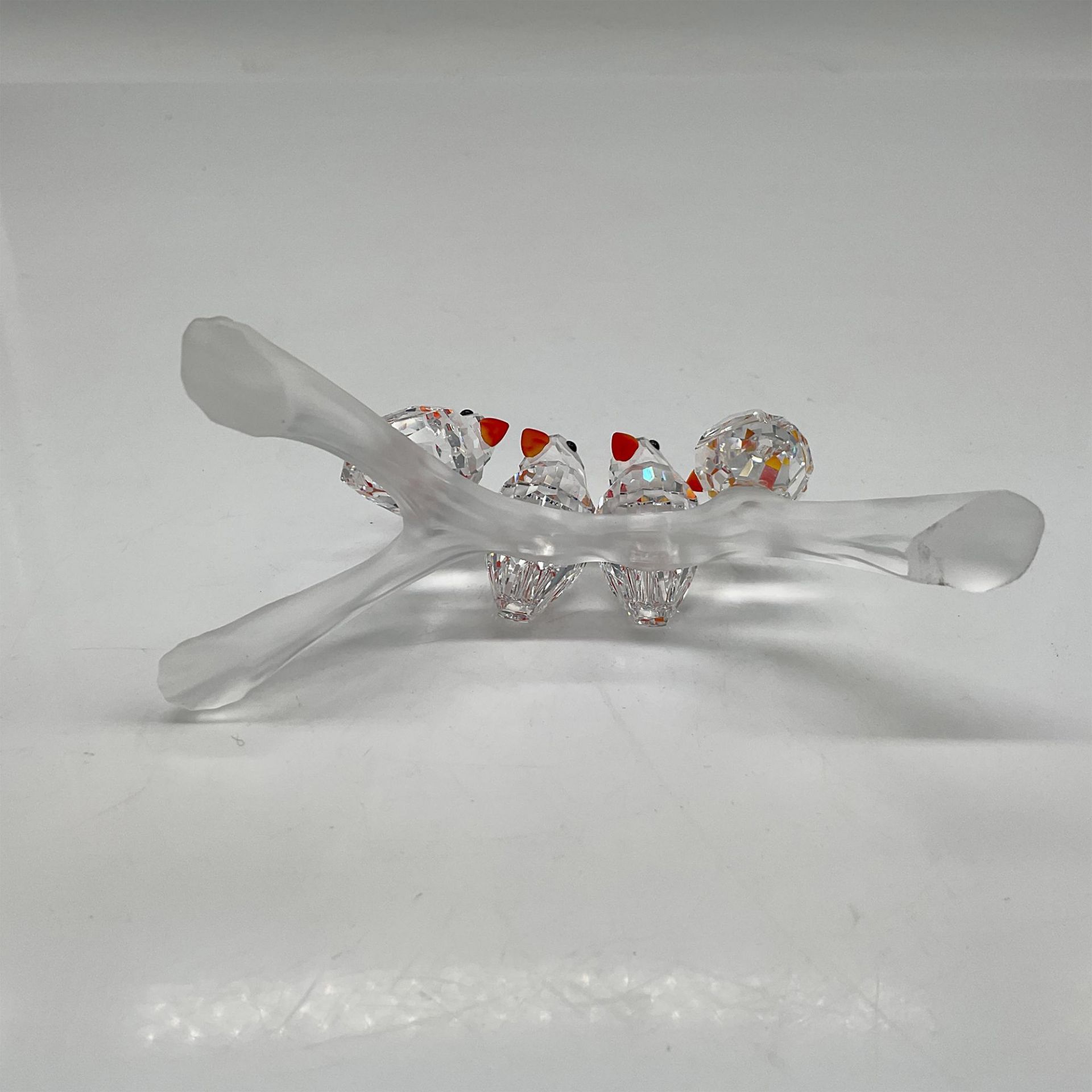 Swarovski Crystal Figurine, Baby Lovebirds - Image 3 of 4