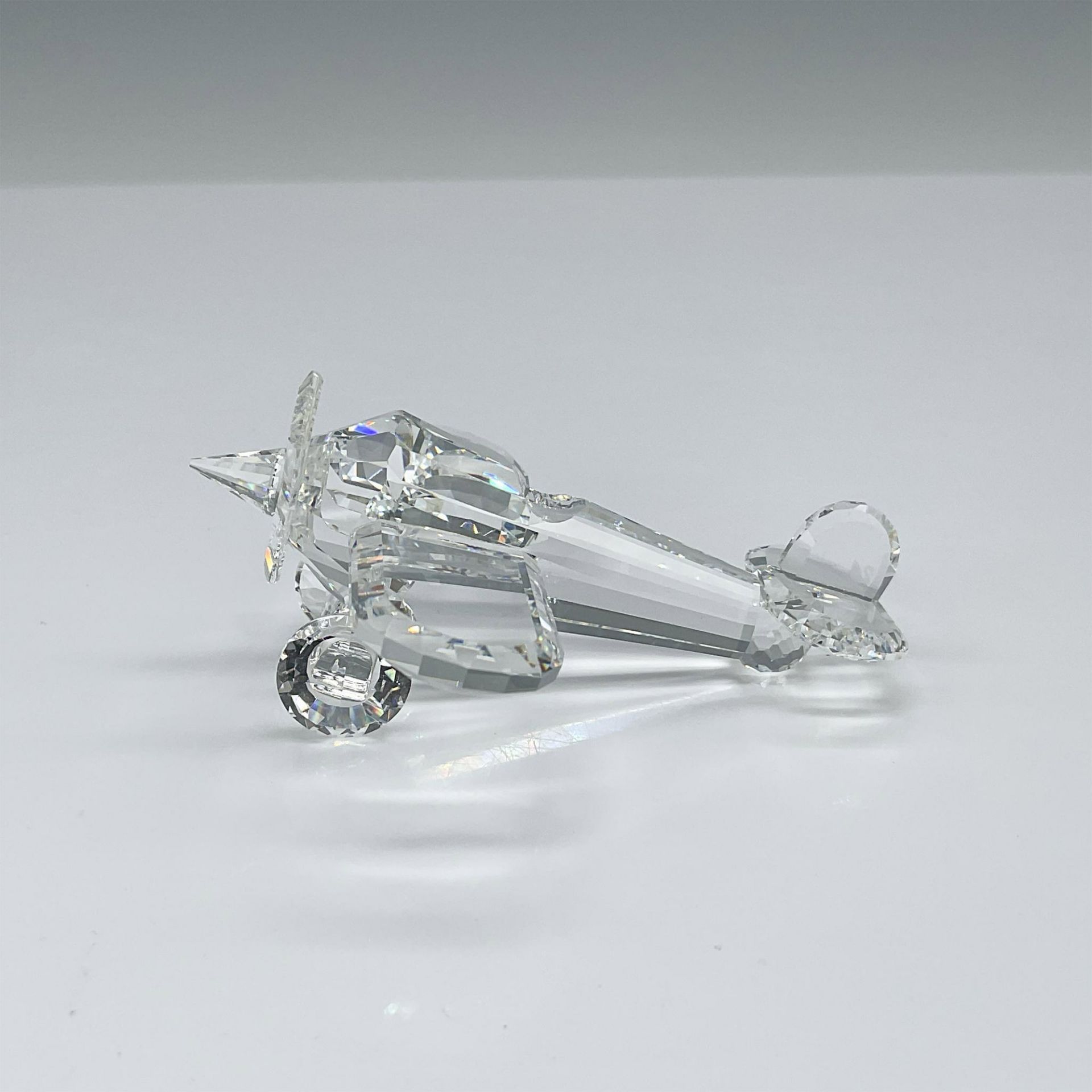 Swarovski Silver Crystal Figurine, Aeroplane - Bild 2 aus 4