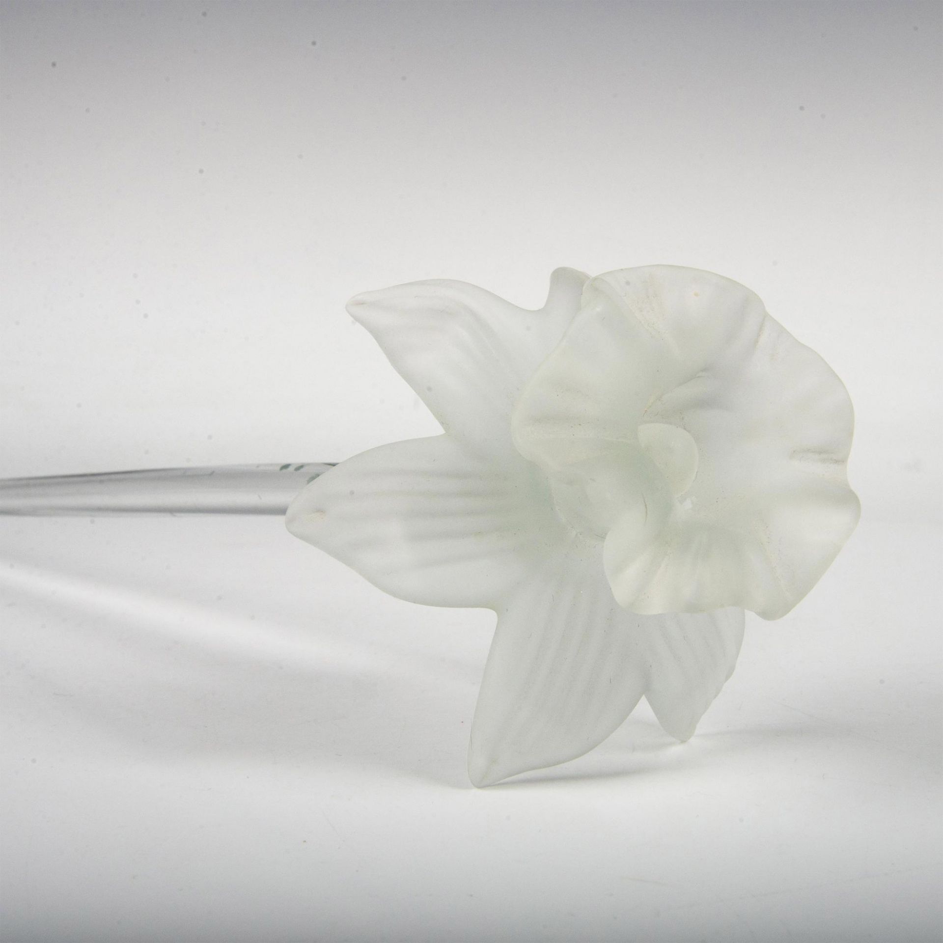 Long Stem Art Glass Flower, Daffodil - Image 2 of 5