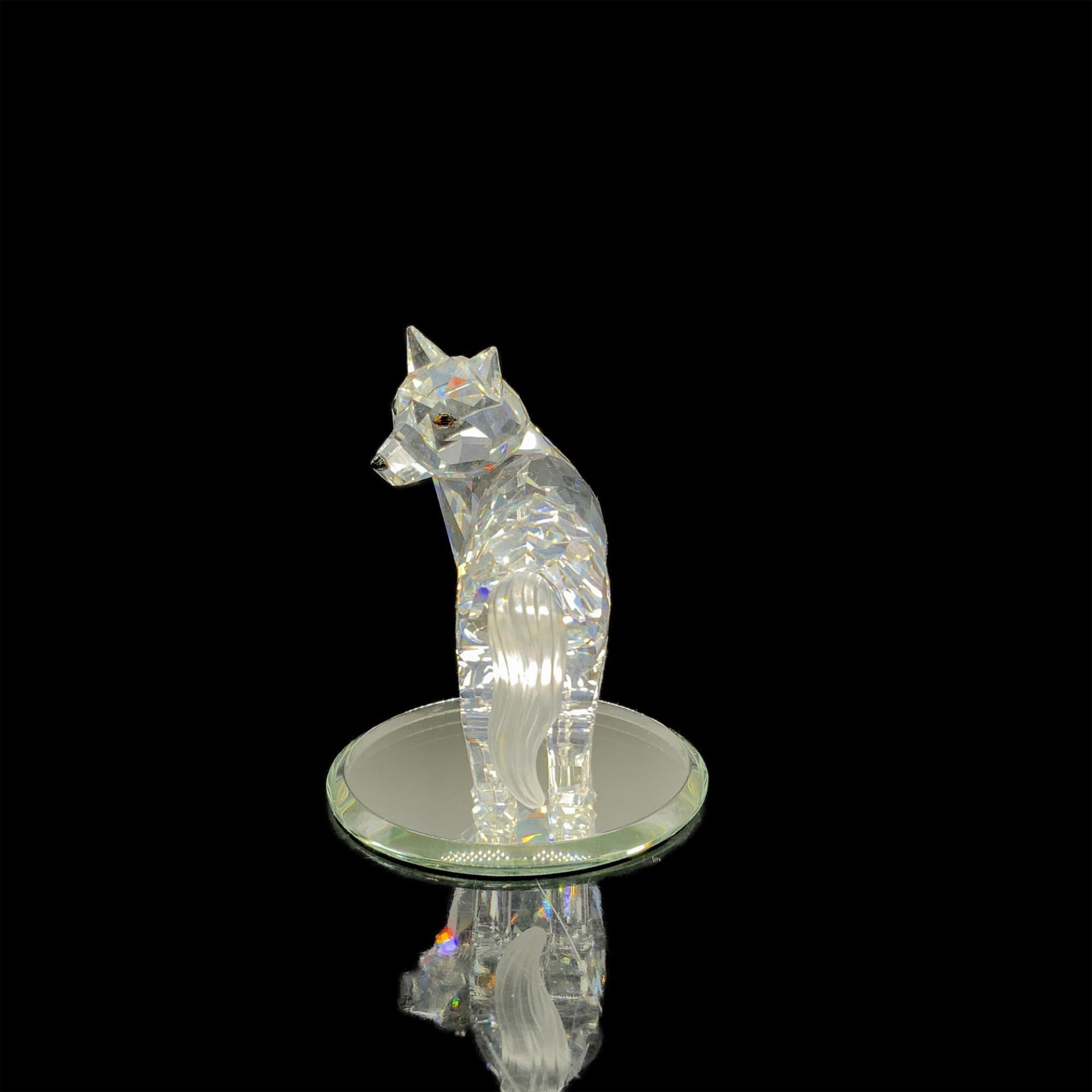 Swarovski Silver Crystal Figurine, Wolf 207549 - Image 2 of 4