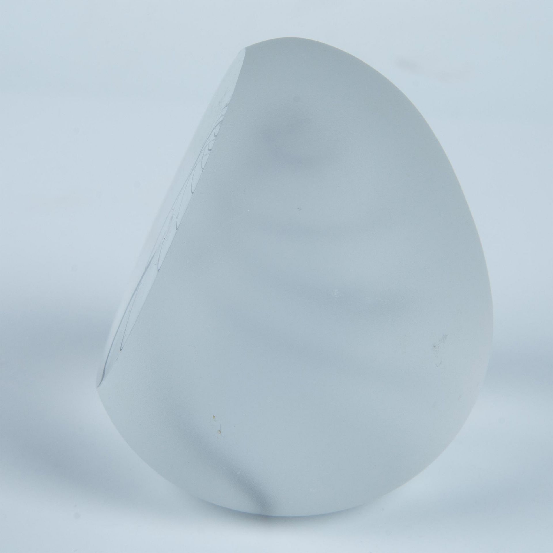 2pc Frosted Glass 3D Paperweights - Image 7 of 9