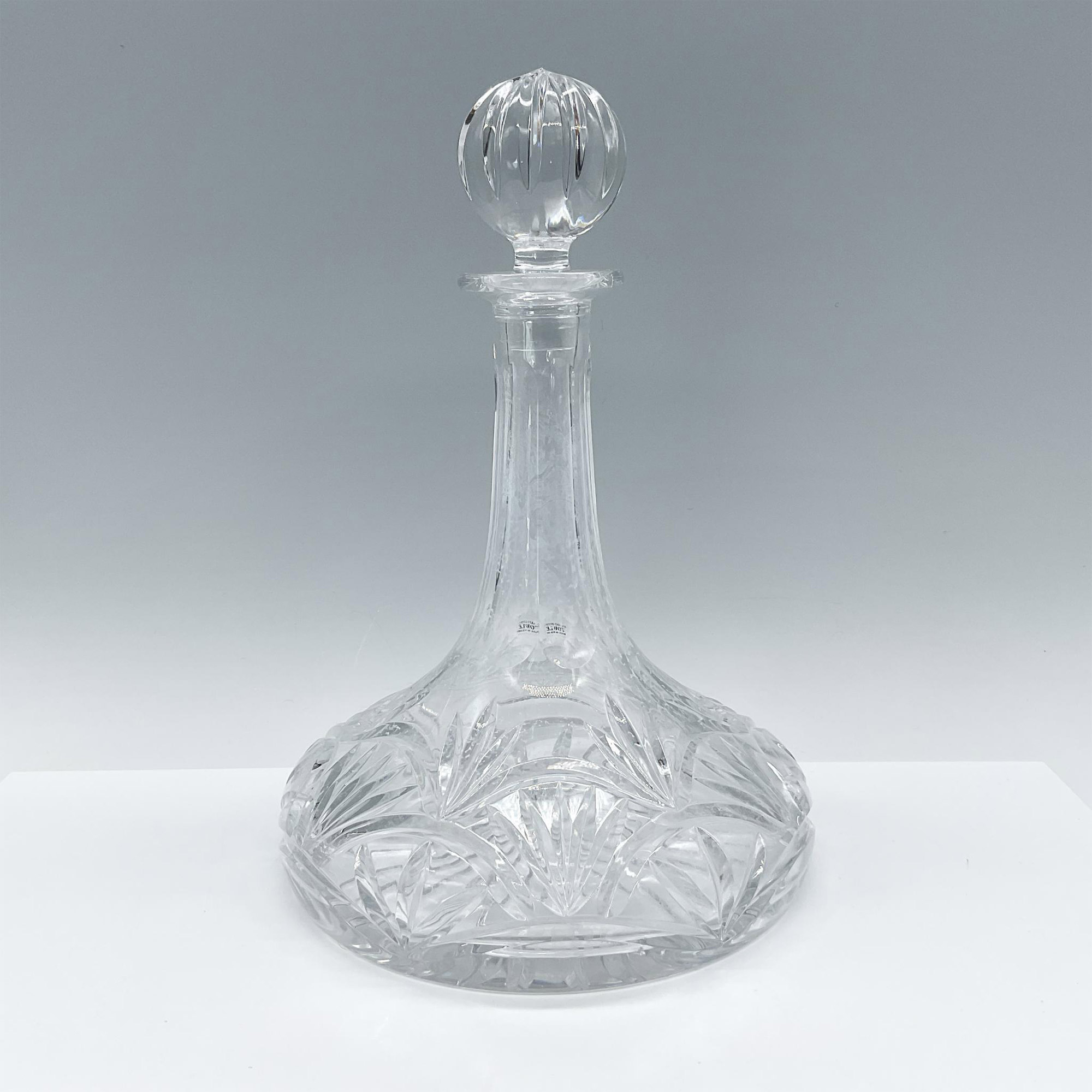 Towle Crystal Ship's Decanter - Image 2 of 3
