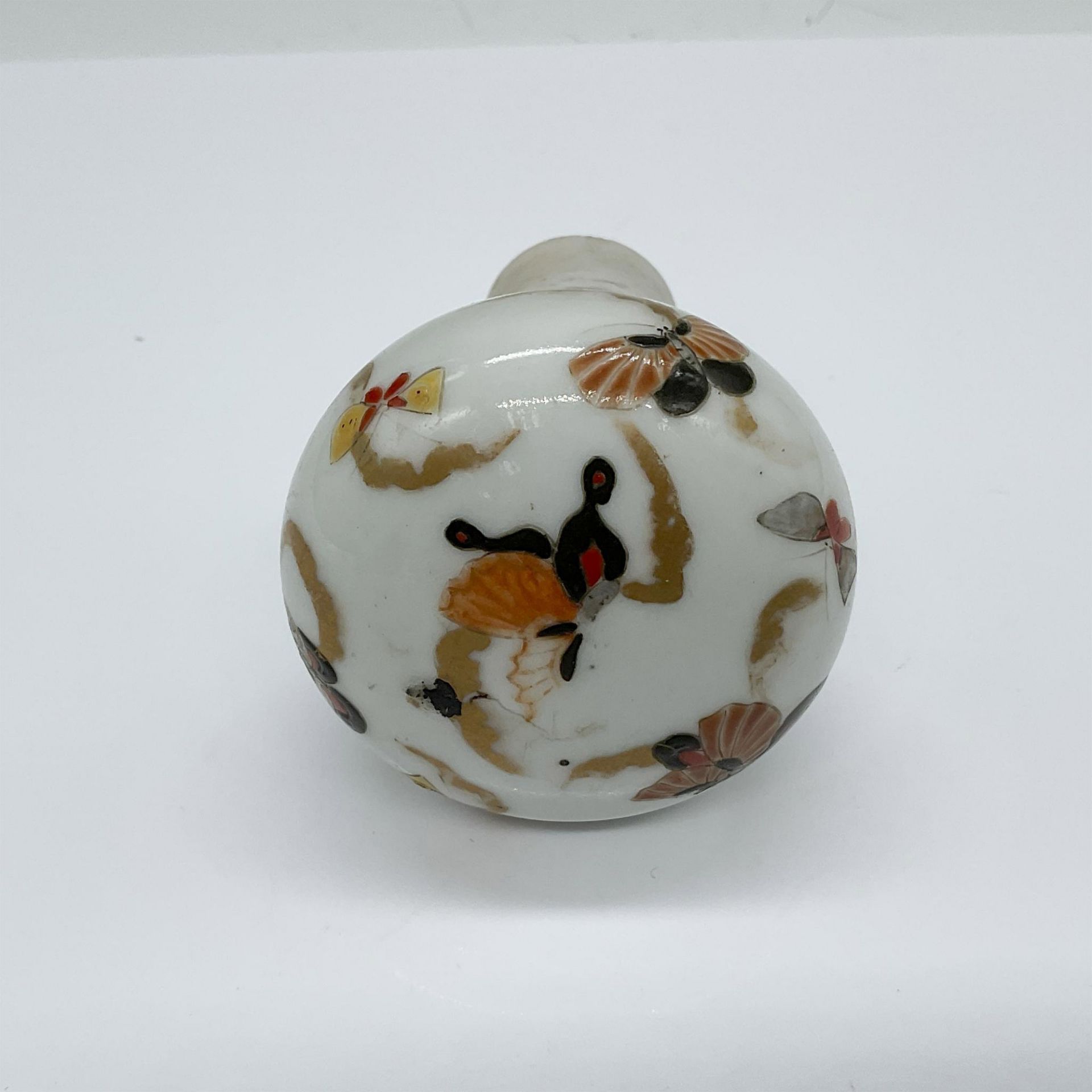 Japan Fukagawa Taisho Era Porcelain Bottle - Bild 4 aus 4