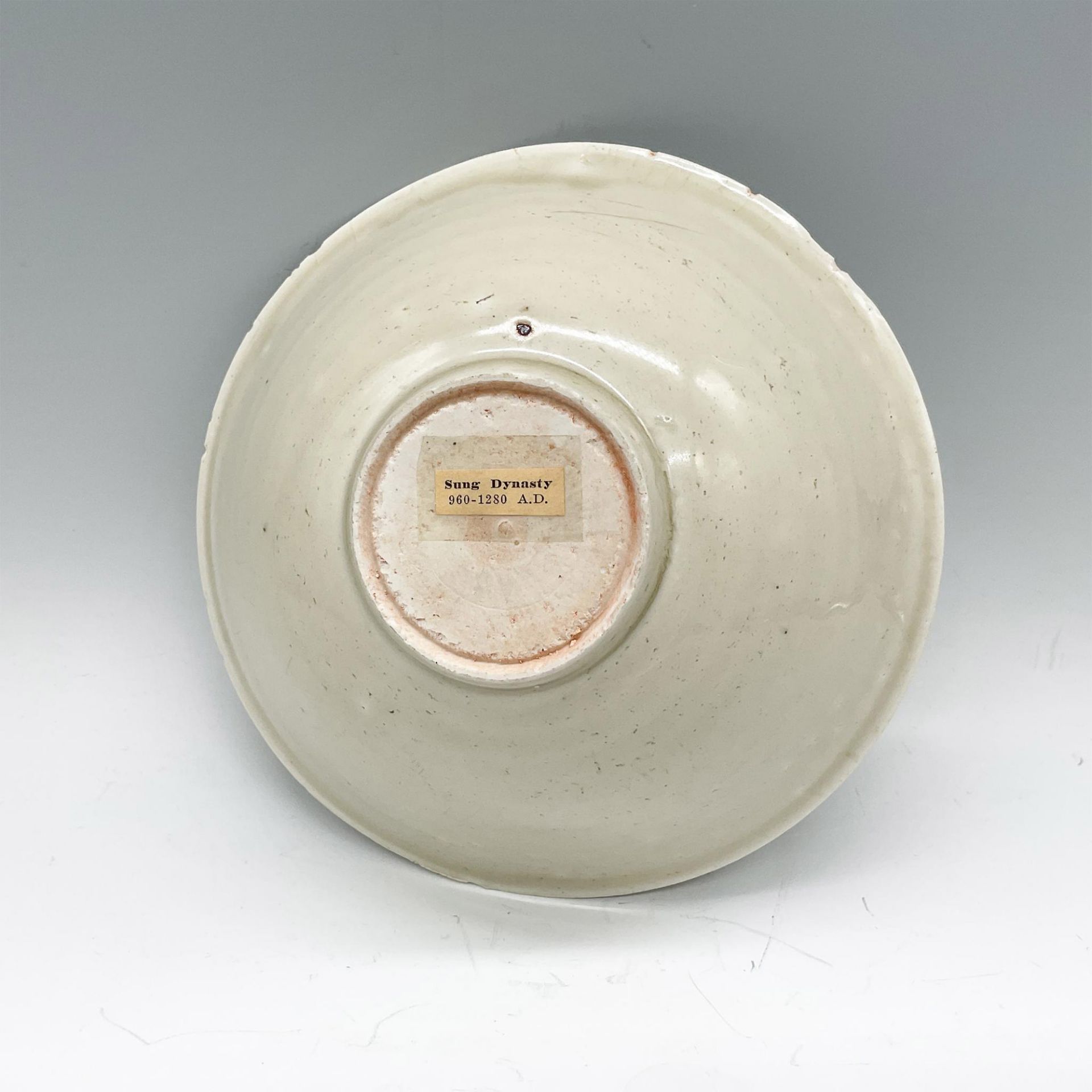 Chinese Sung Dynasty Pottery Rice Bowl - Image 3 of 3