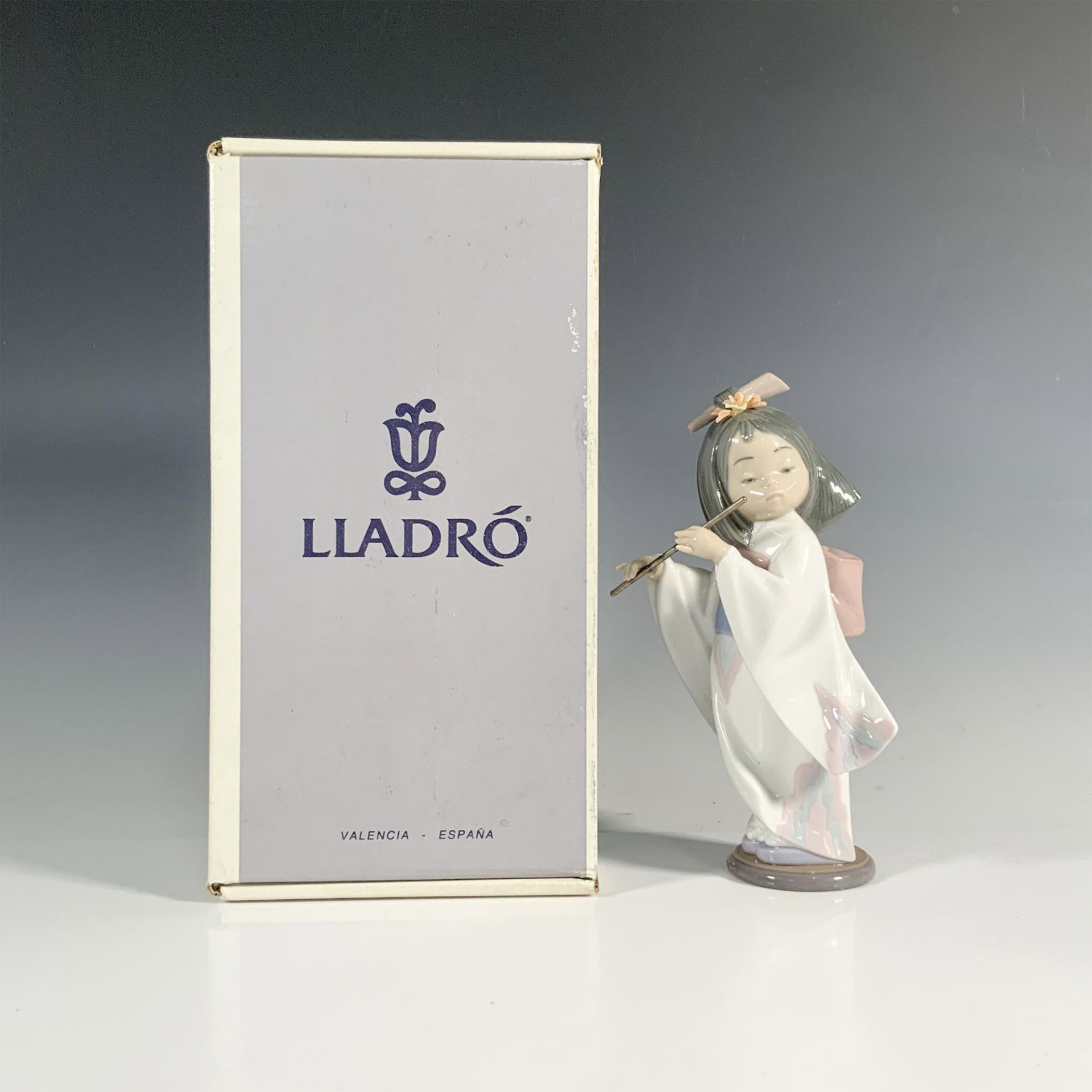 Playing The Flute 1006150 - Lladro Porcelain Figurine - Bild 4 aus 4