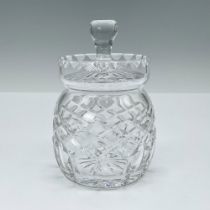 Cartier Crystal Biscuit Jar and Lid