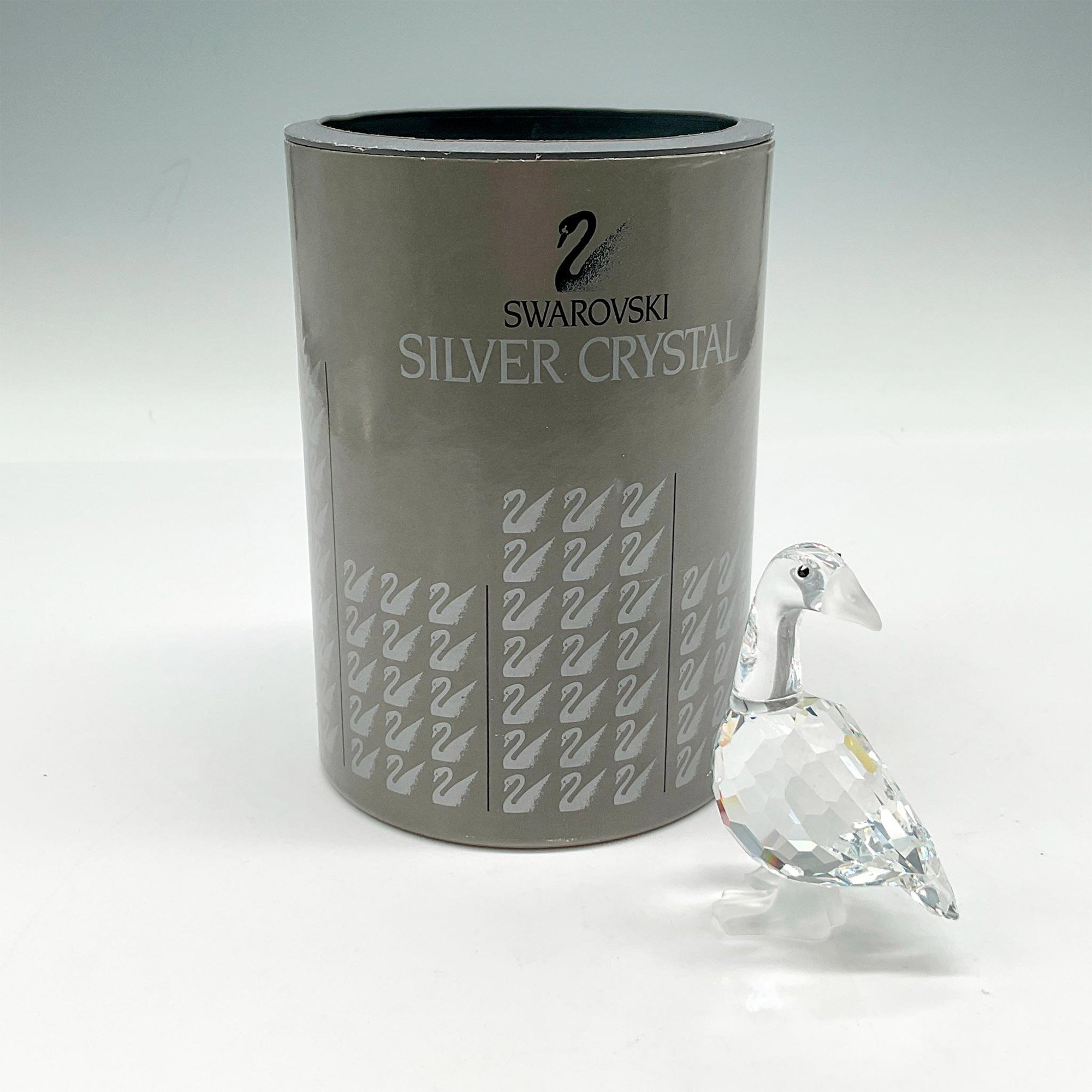 Swarovski Silver Crystal Figurine, Mother Goose - Image 4 of 4