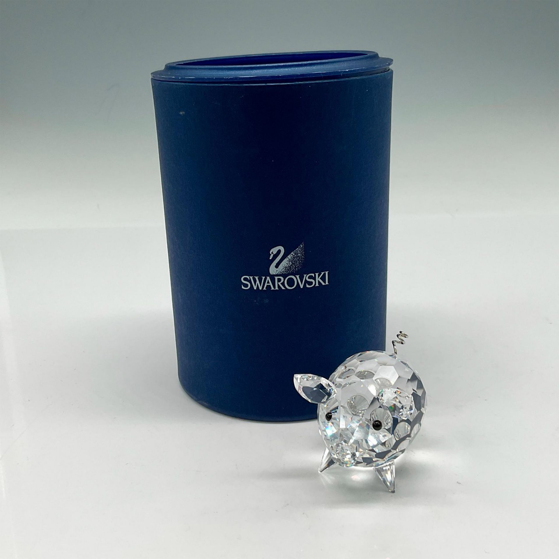 Swarovski Silver Crystal Figurine, Medium Pig - Image 4 of 4