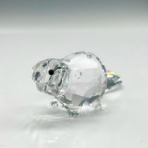 Swarovski Silver Crystal Figurine, Mother Beaver