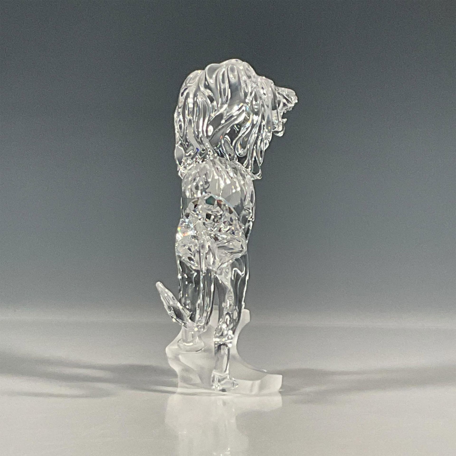 Swarovski Crystal Figurine, Lion Standing on Rock - Image 4 of 5