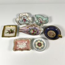 7pc Porcelain Trinket Plates