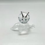 Swarovski Silver Crystal Figurine, Snail on Vine Leaf