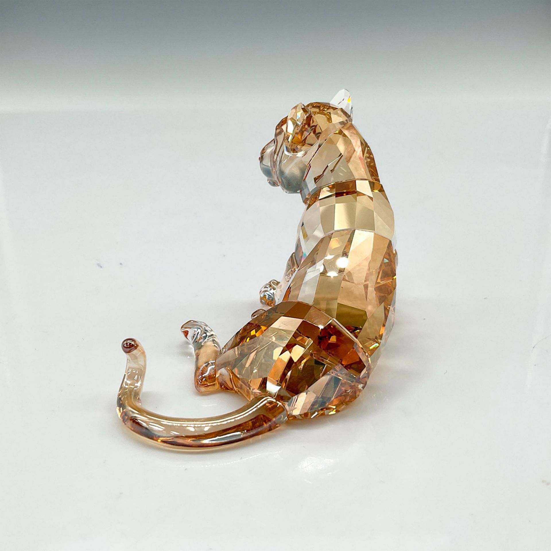 Swarovski Crystal Figurine, Tiger Cub Sitting - Image 2 of 4