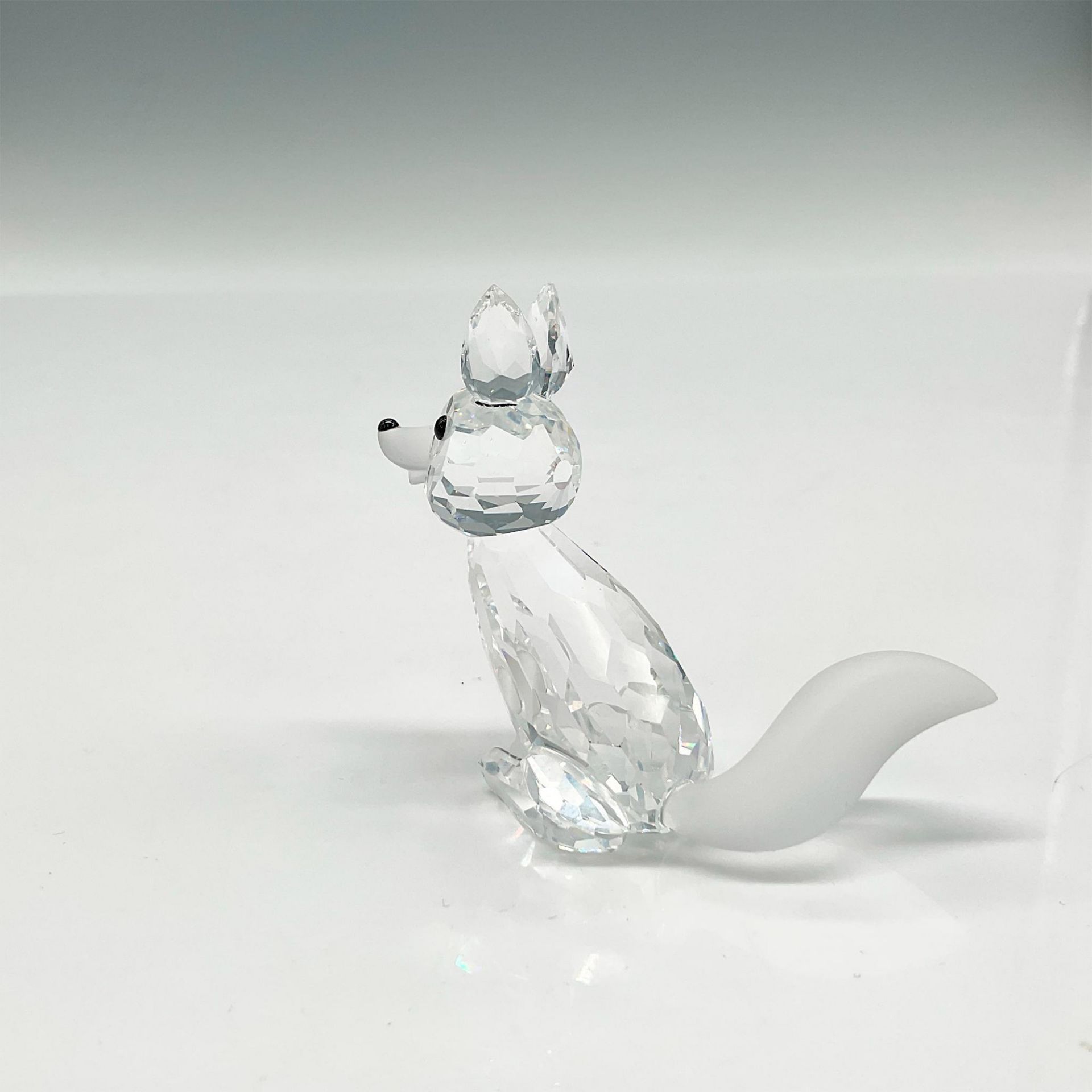 Swarovski Silver Crystal Figurine, Large Fox - Image 2 of 4