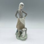 Girl with Milk Pail 1004682 - Lladro Porcelain Figurine