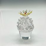 Swarovski Crystal Figurine, Flowering Cactus
