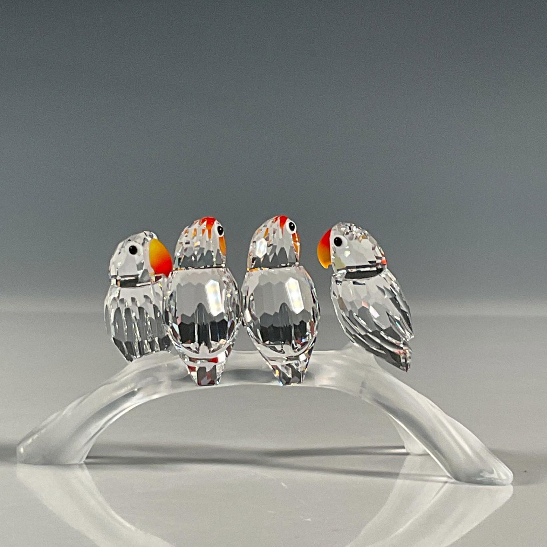 Swarovski Crystal Figurine, Baby Lovebirds - Bild 3 aus 4