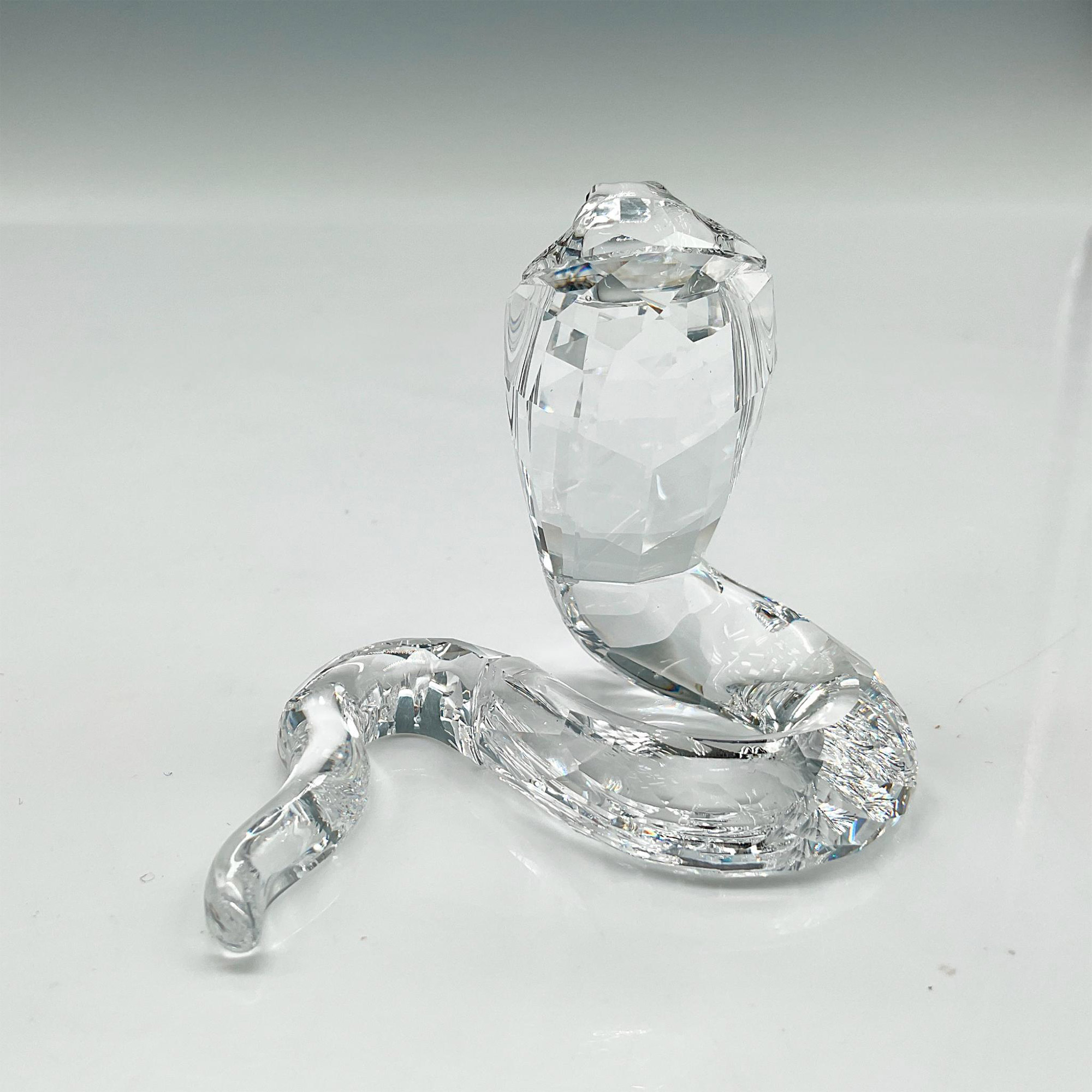 Swarovski Silver Crystal Figurine, Cobra - Image 2 of 4