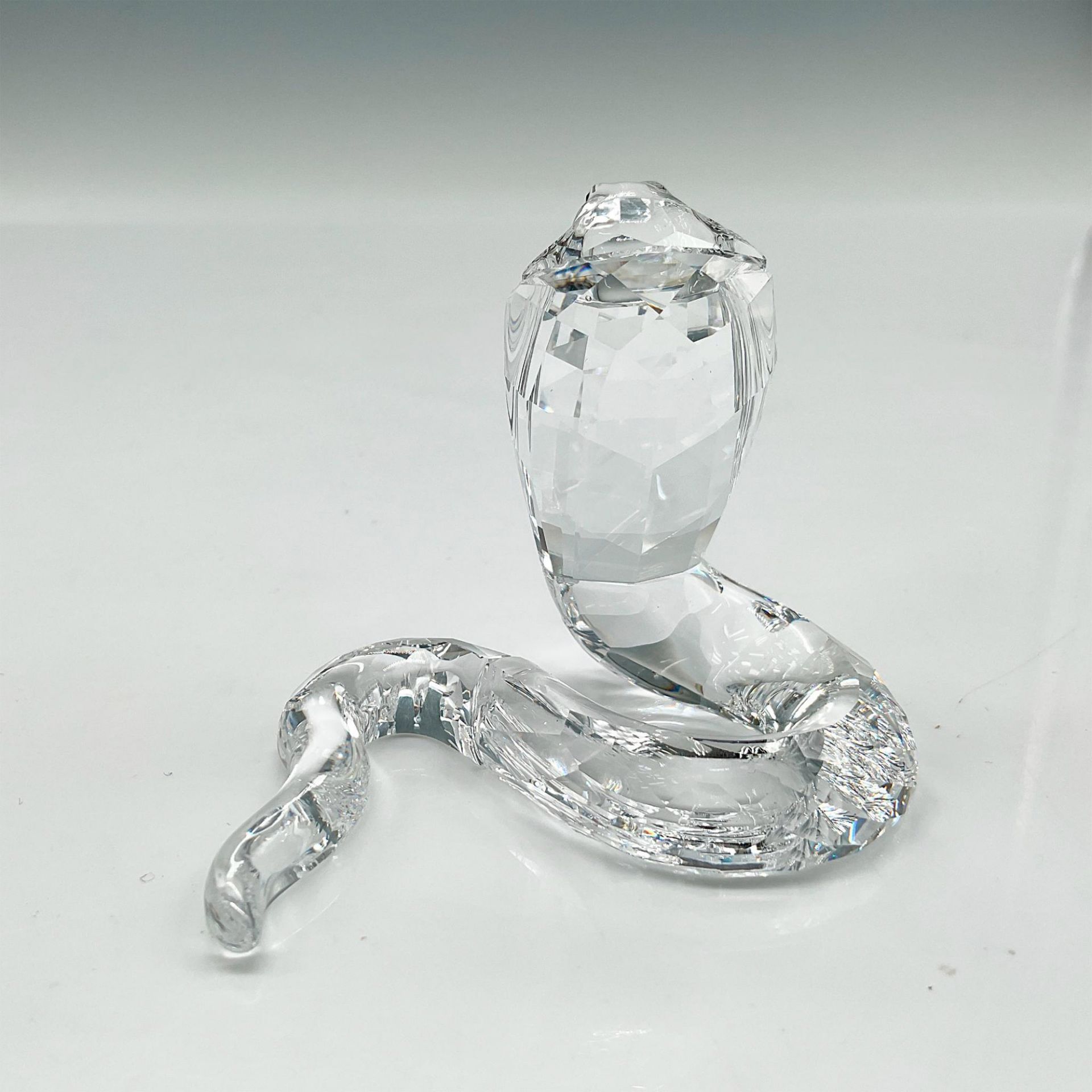 Swarovski Silver Crystal Figurine, Cobra - Bild 2 aus 4