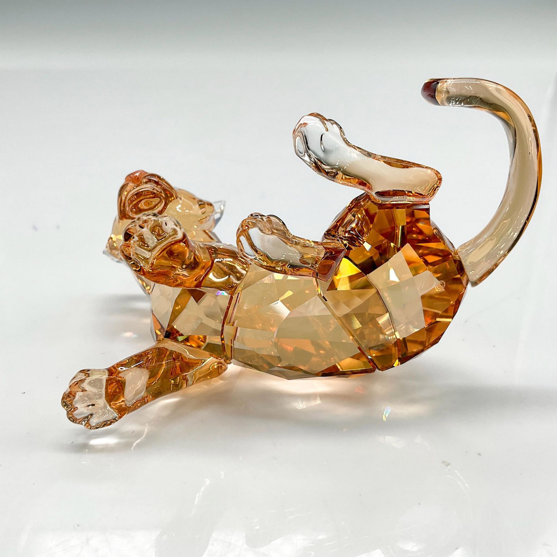 Swarovski Crystal Figurine, Tiger Cub Sitting - Image 3 of 4