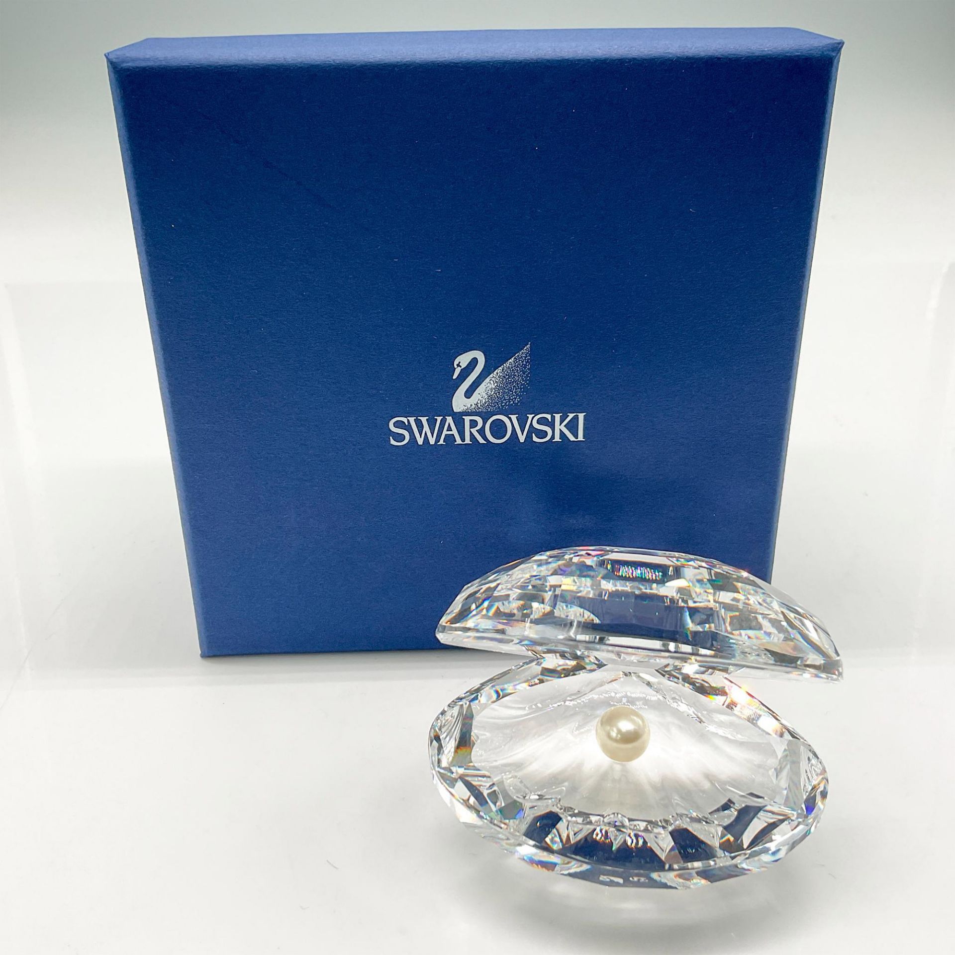 Swarovski Crystal Figurine, Clam with Pearl - Image 4 of 4
