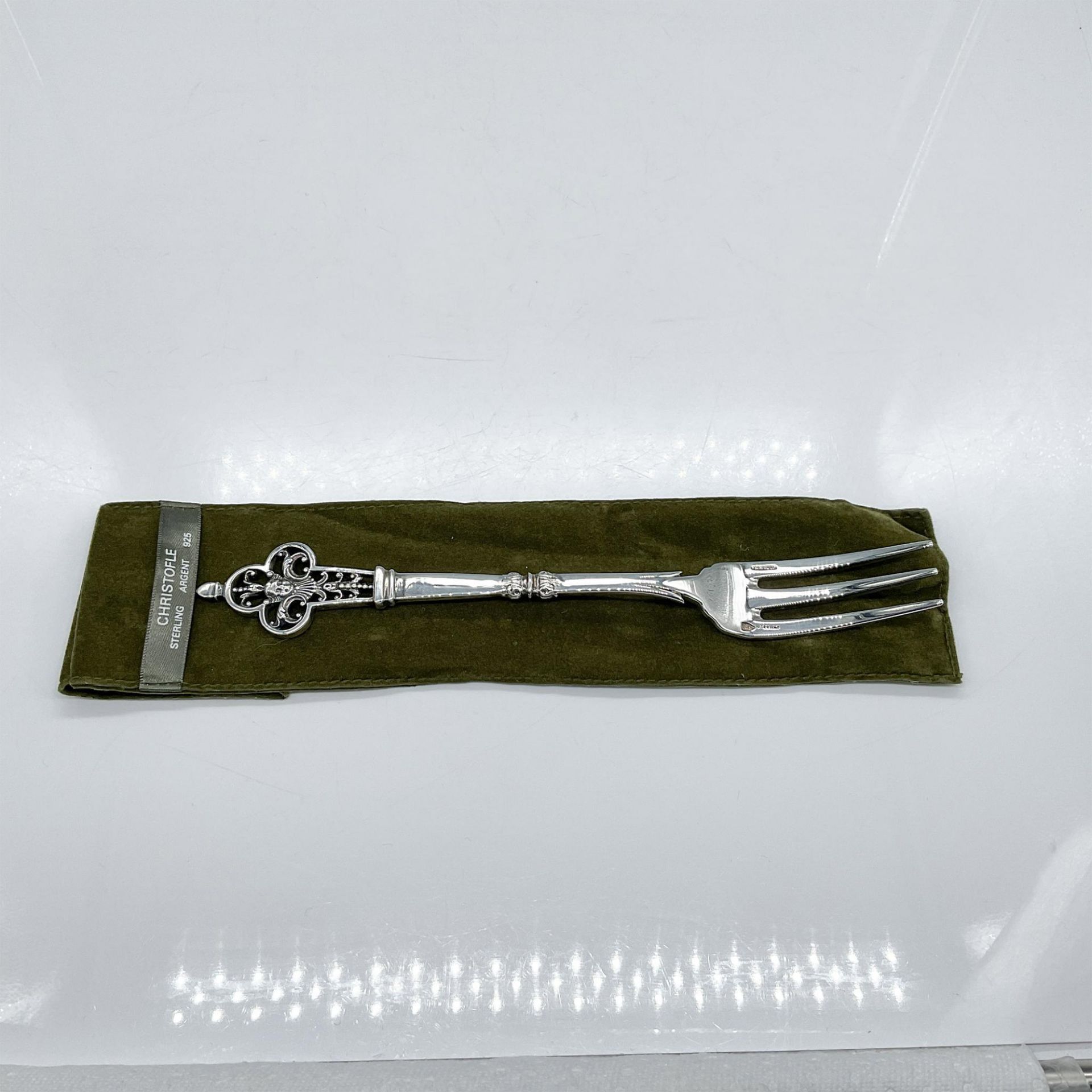 Christofle Sterling Silver Dinner Fork, Renaissance