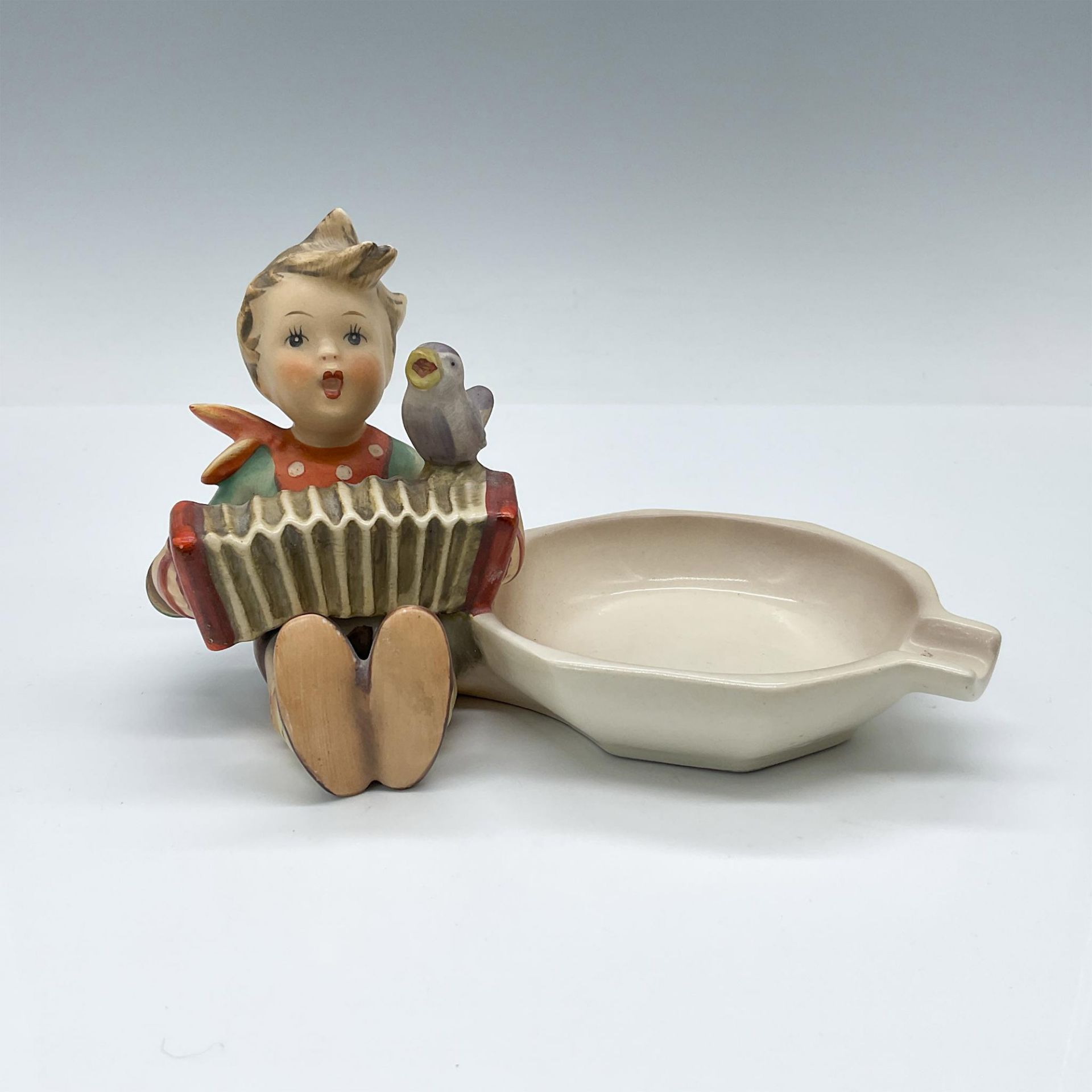 Accordion Boy Ashtray HUM114 - Goebel Hummel Figurine