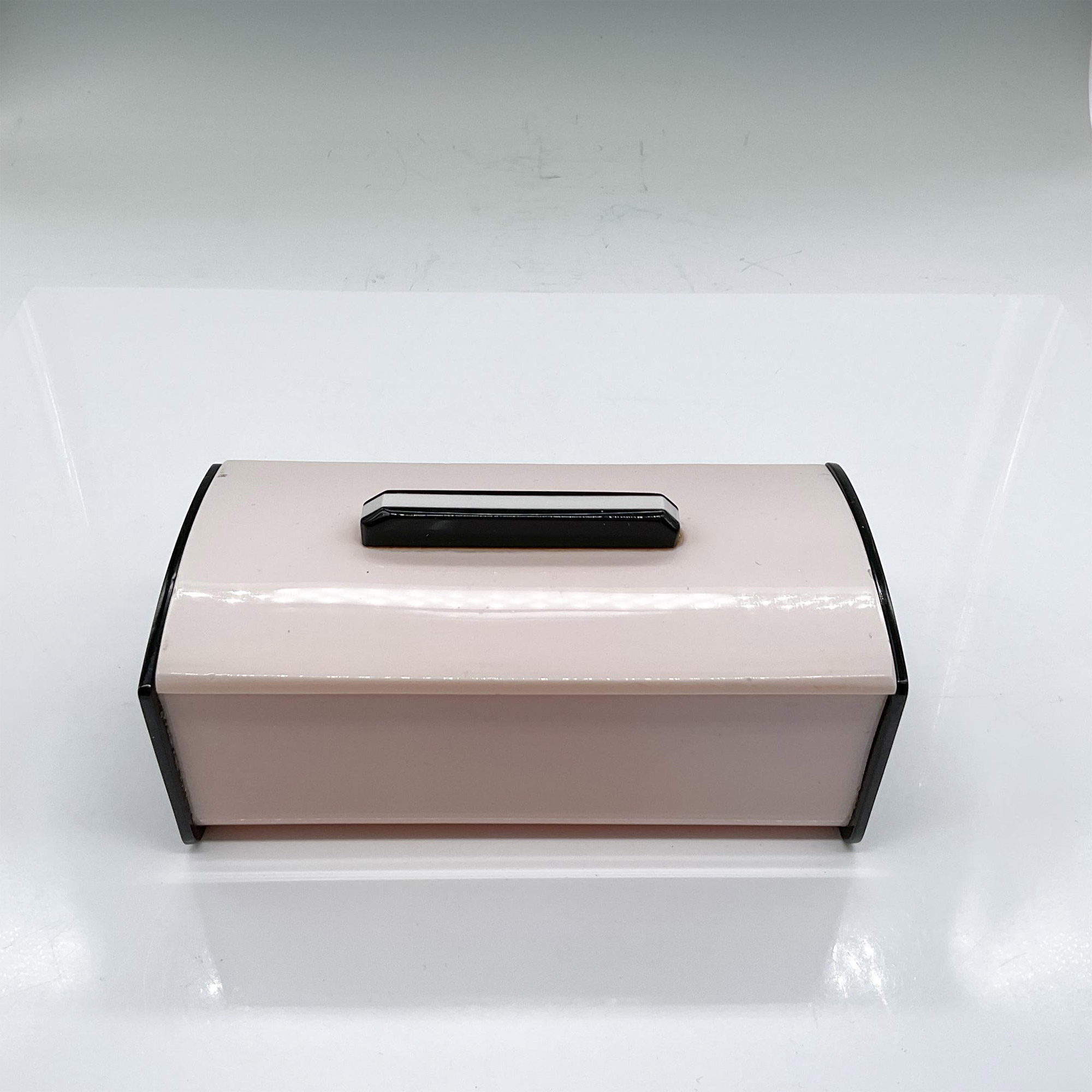 Bakelite Art Deco Vanity Dresser Jewelry Box and Tray - Image 5 of 7