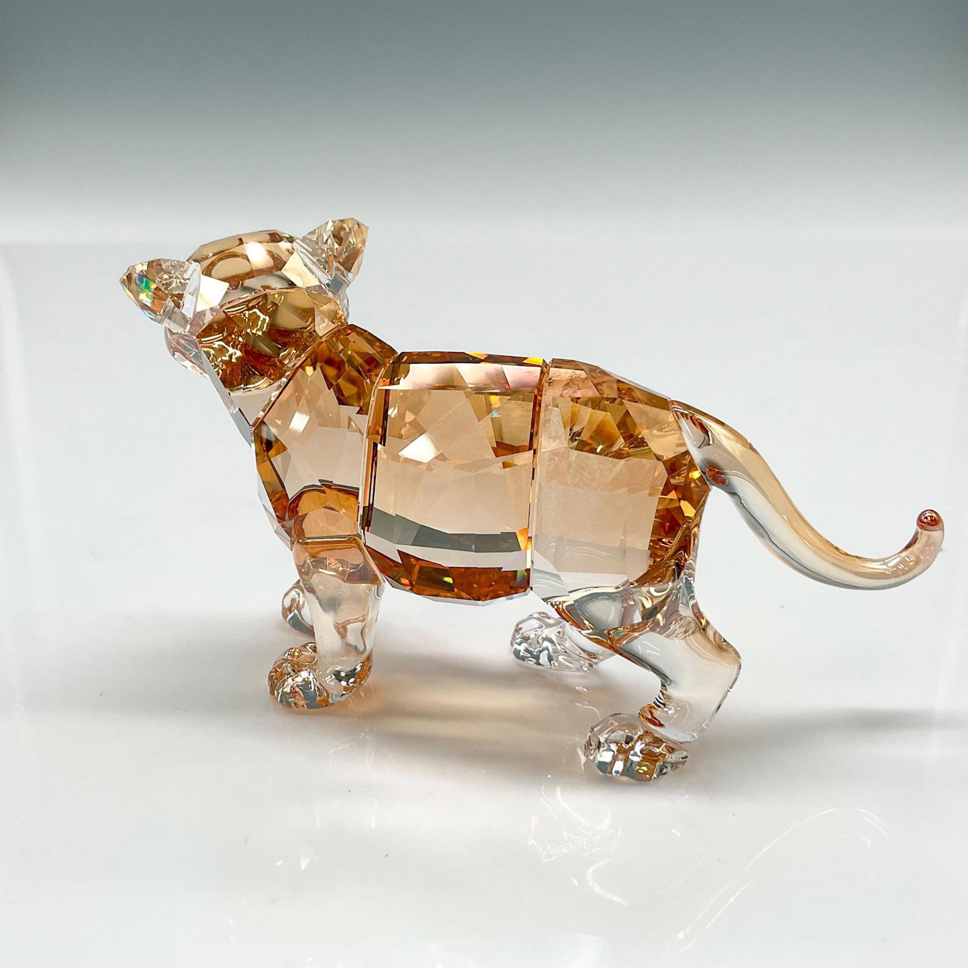 Swarovski Crystal Figurine, Standing Tiger Cub - Image 2 of 4