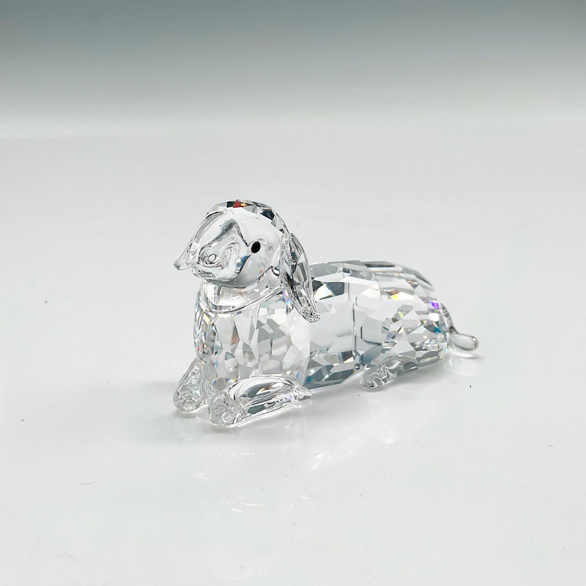 Swarovski Crystal Figurine, Mother Sheep Lying