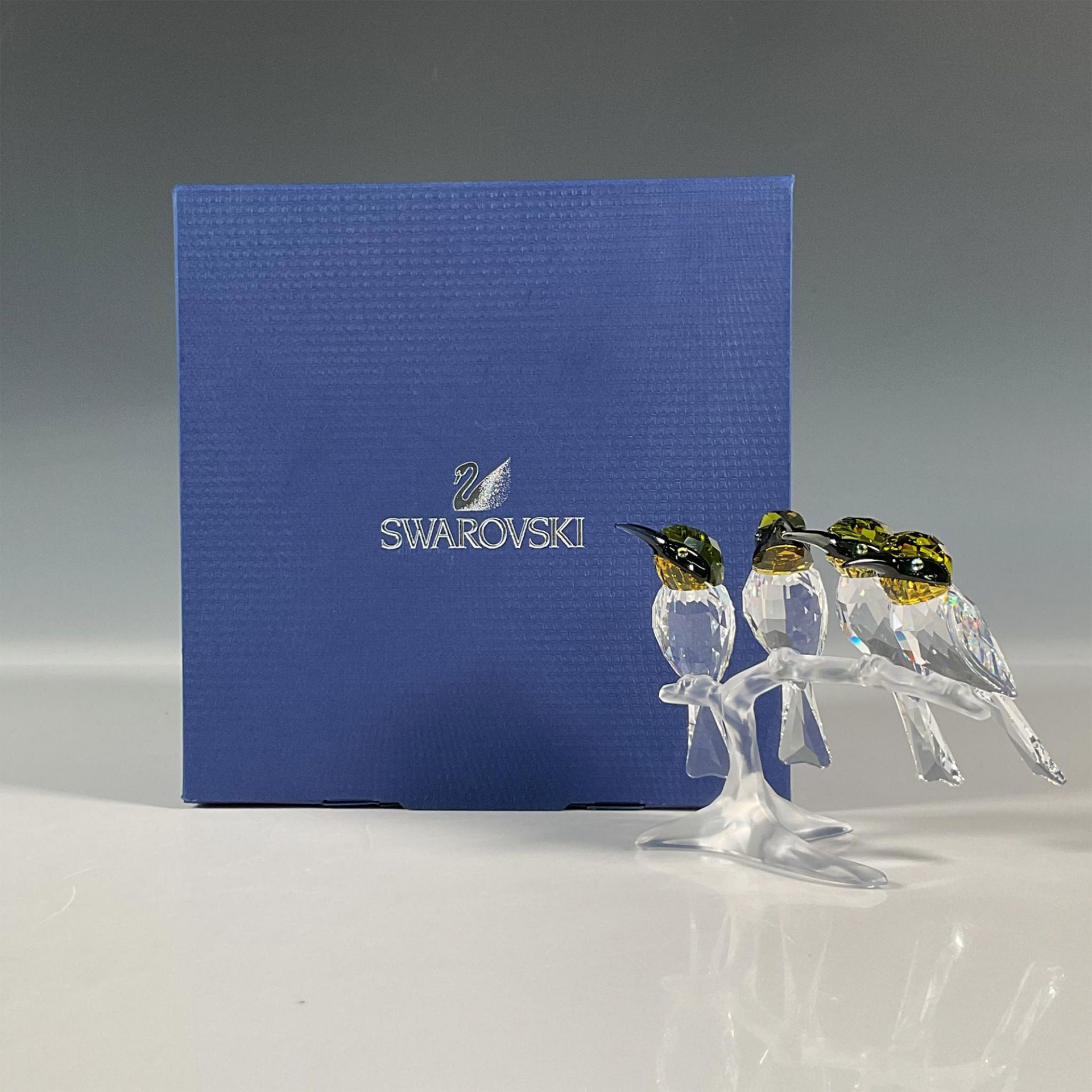 Swarovski Crystal Figurine, Bee-Eaters - Image 2 of 4