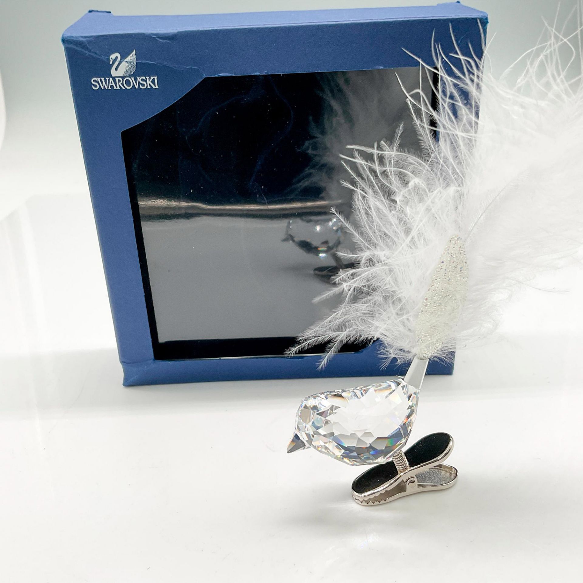 Swarovski Crystal Ornament, Winter Bird Clip - Image 4 of 4