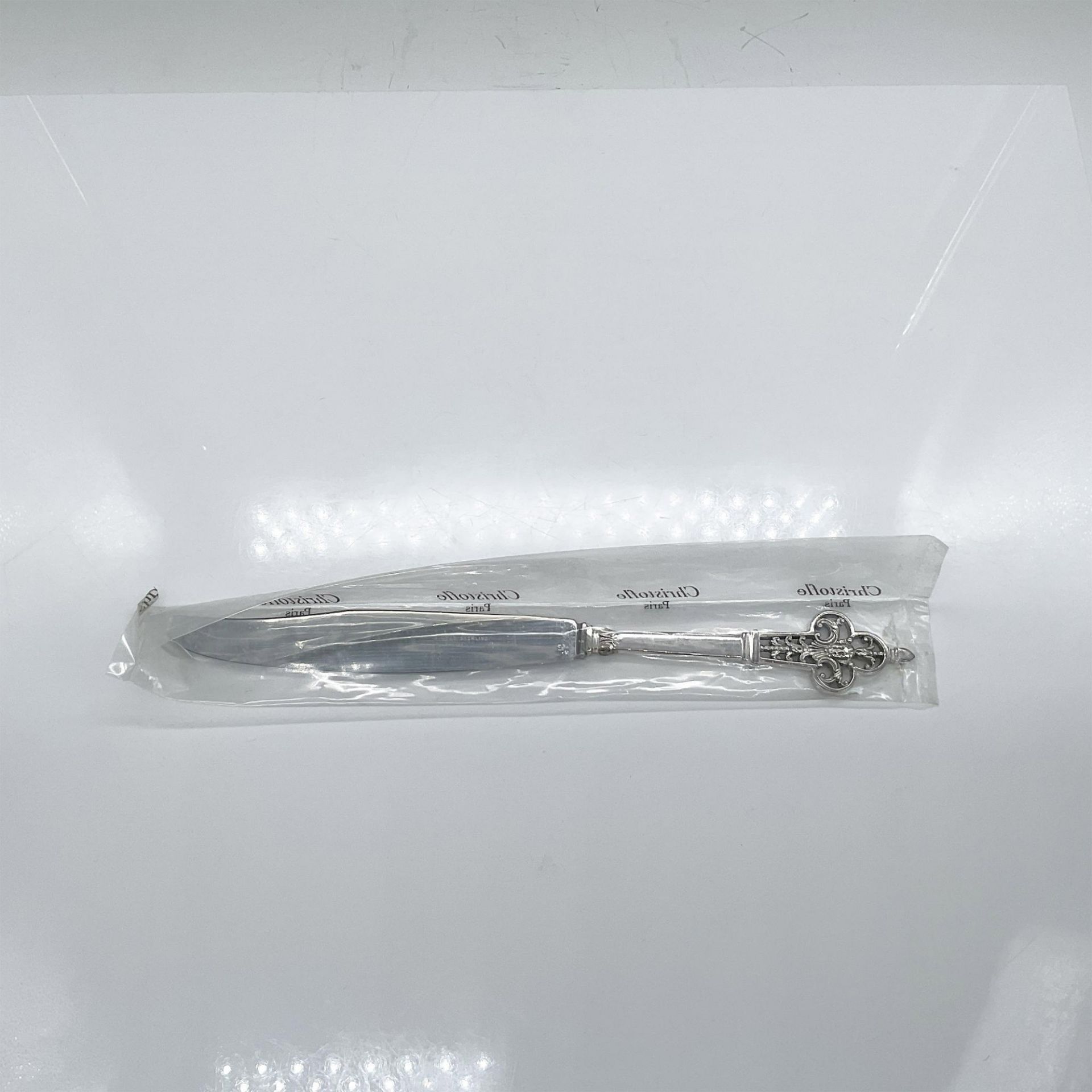 Christofle Sterling Silver Dinner Knife, Renaissance - Image 4 of 4