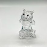 Swarovski Silver Crystal Figurine, Friend Owl