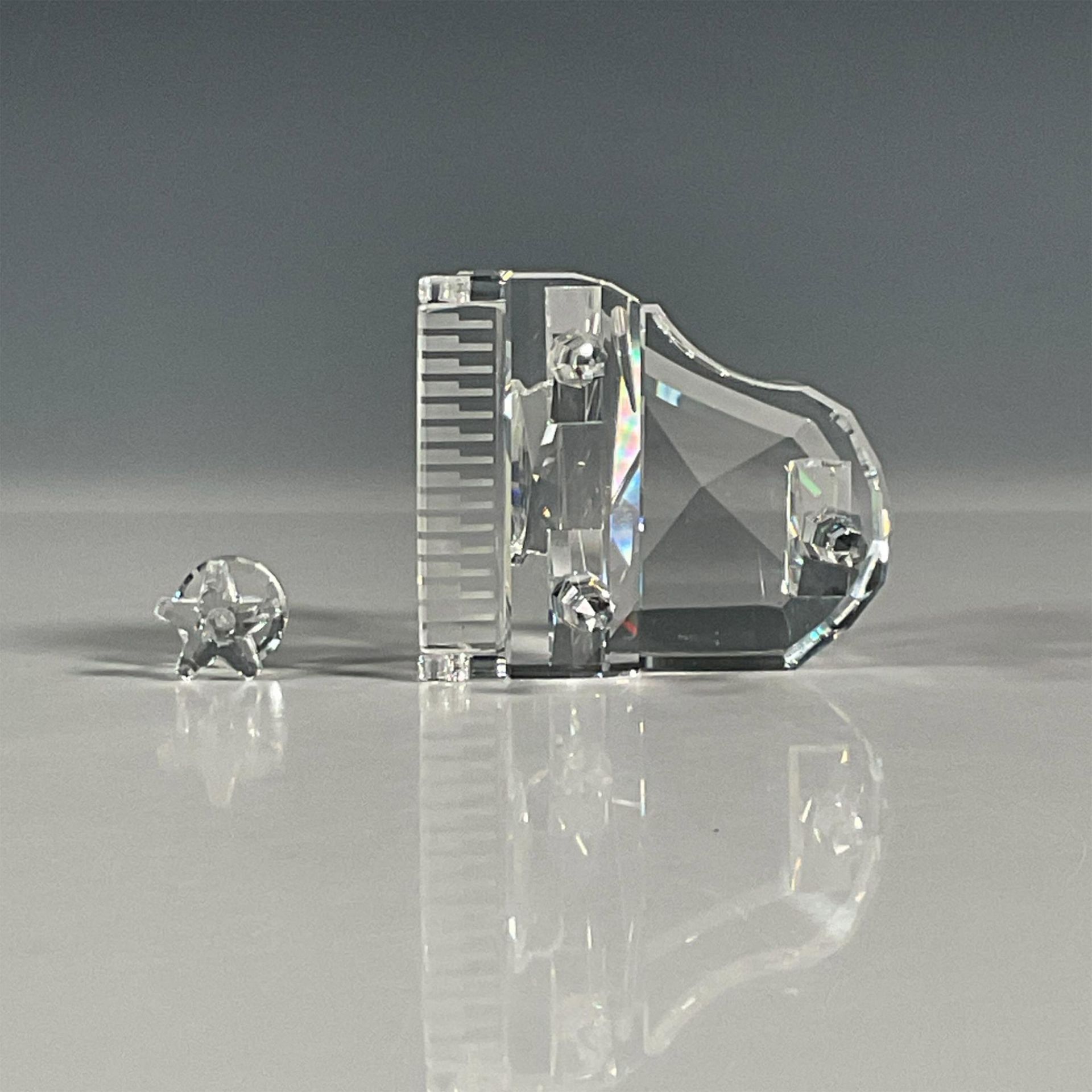 Swarovski Crystal Figurine, Grand Piano with Stool - Image 6 of 6