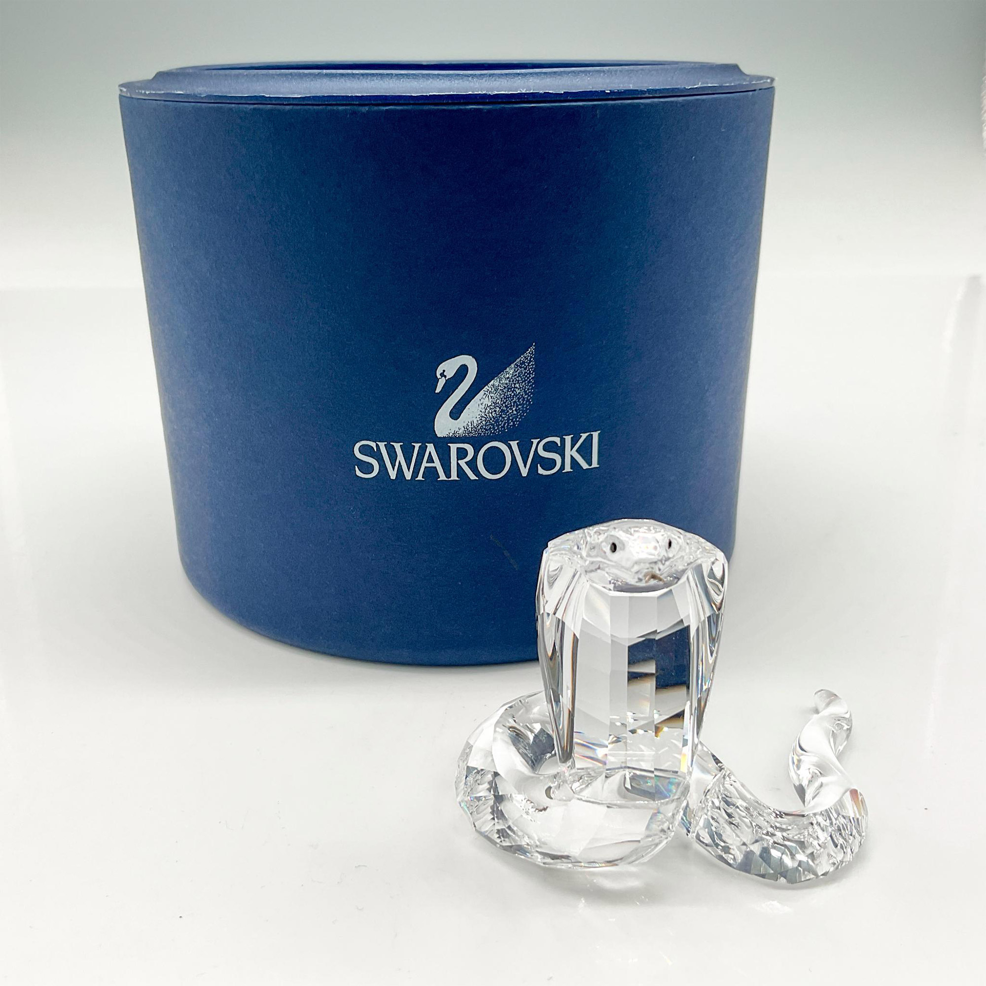 Swarovski Silver Crystal Figurine, Cobra - Image 4 of 4